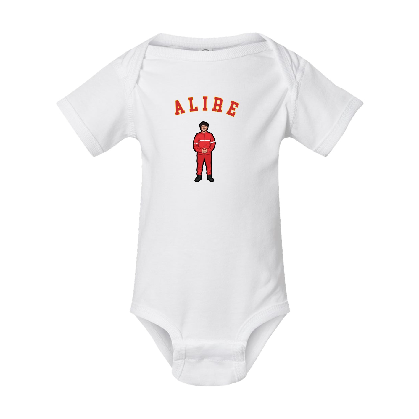 Baby Onesie — Shirsey Arch in White