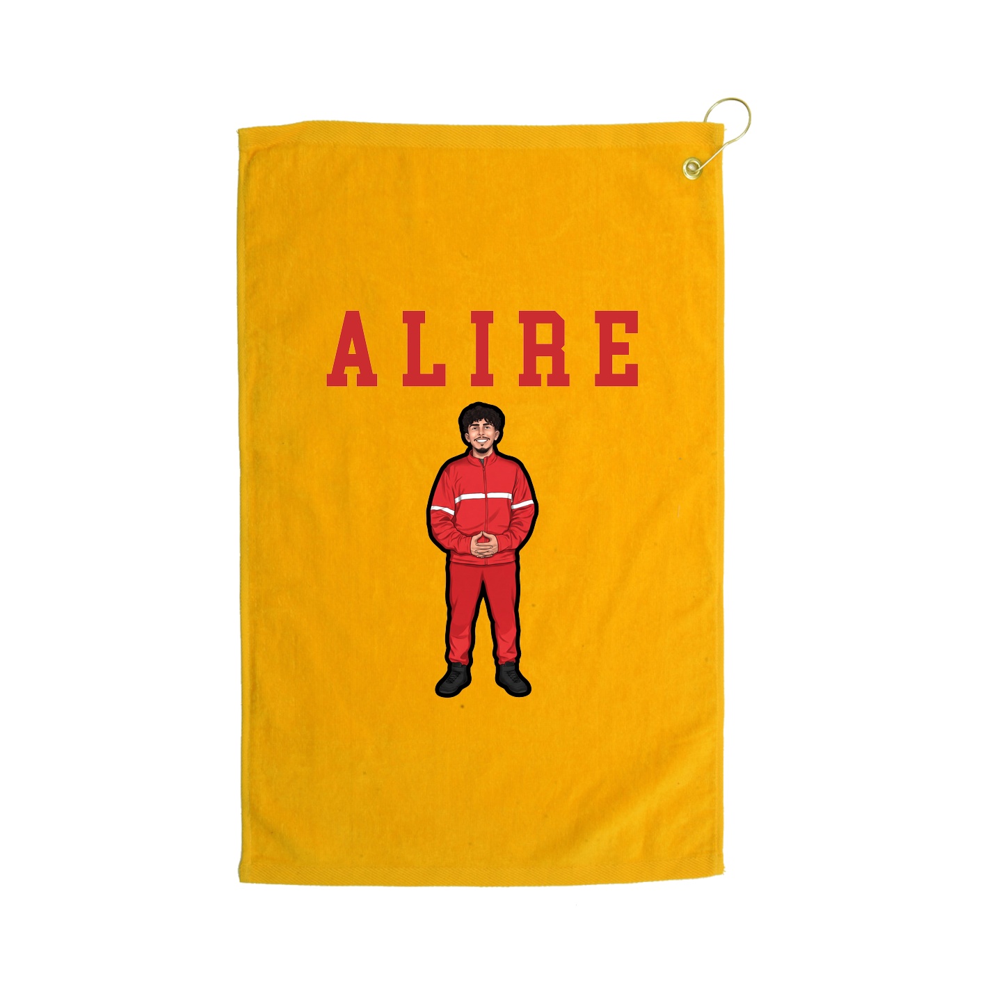 Golf Towel — Shirsey in Gold