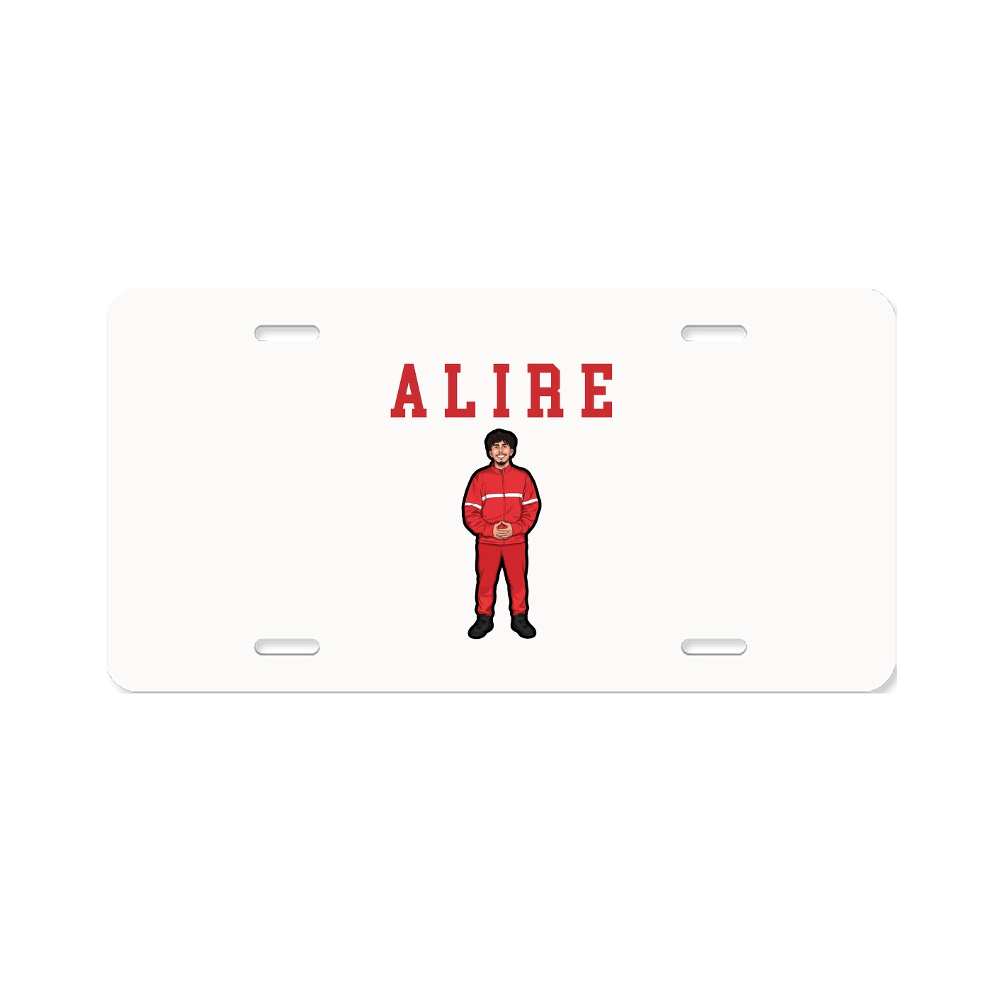 License Plate — Shirsey in Classic