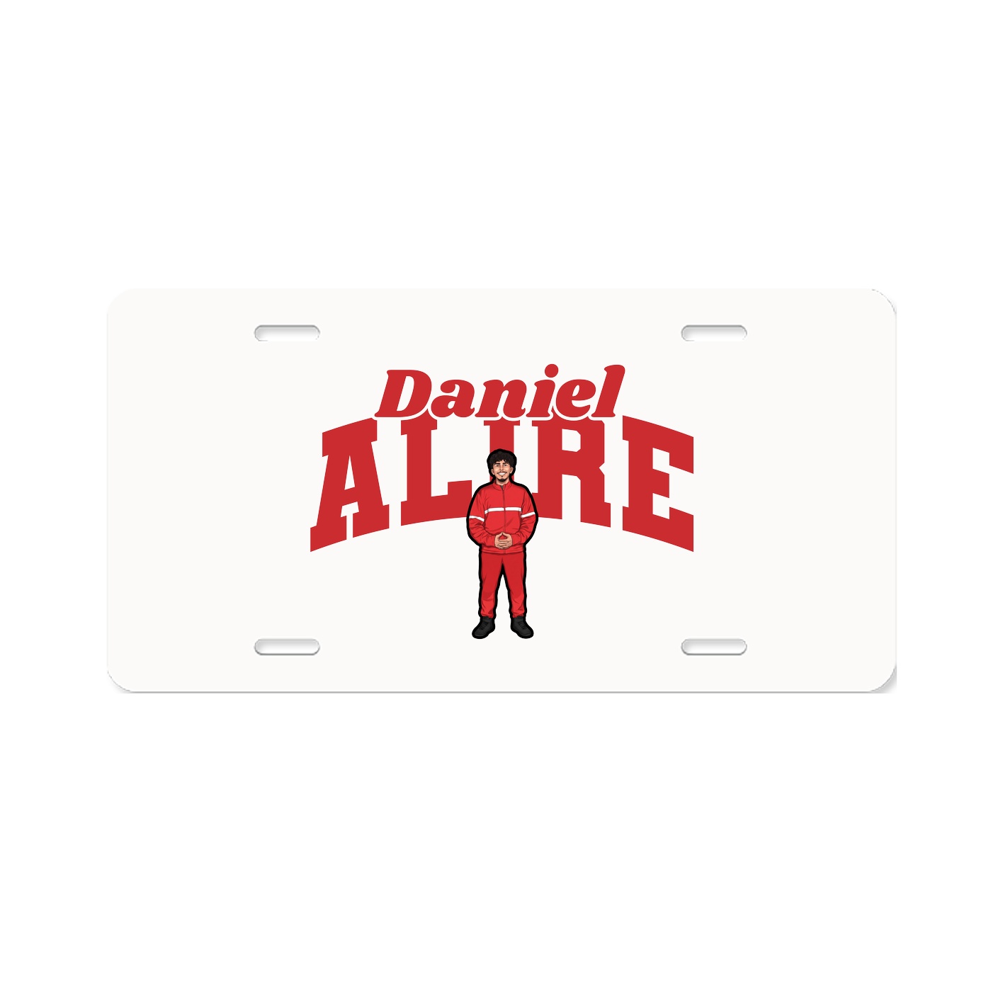 License Plate — Signature Arch in Classic