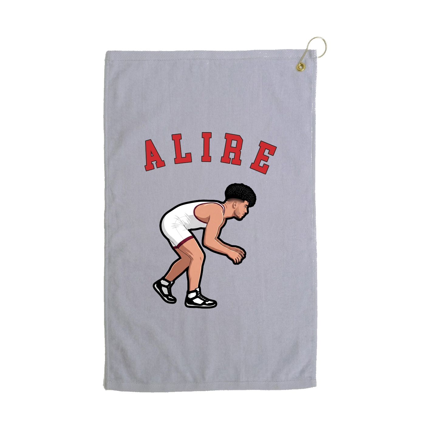 Golf Towel — Shirsey Arch in Grey