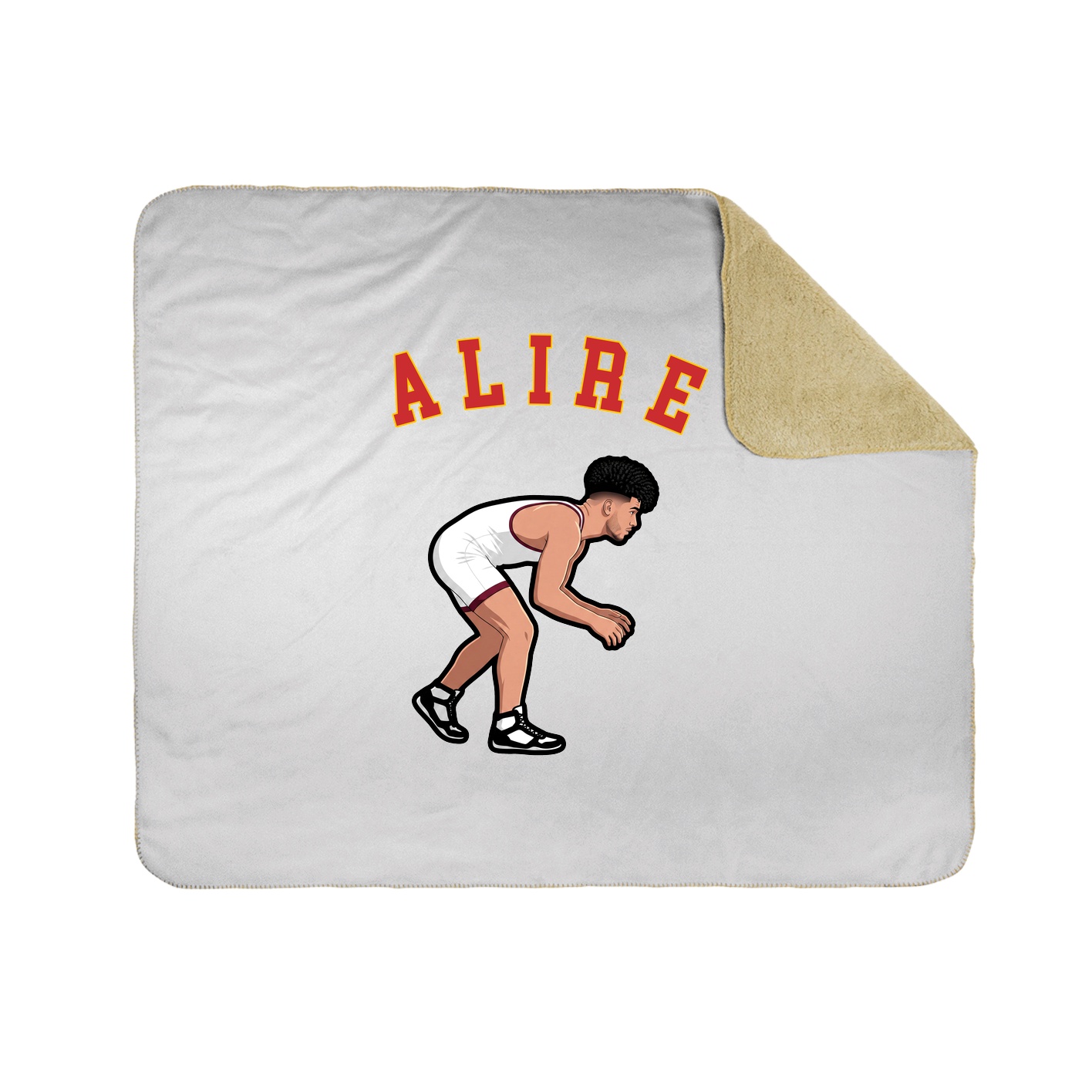 Throw Blanket — Shirsey Arch in White
