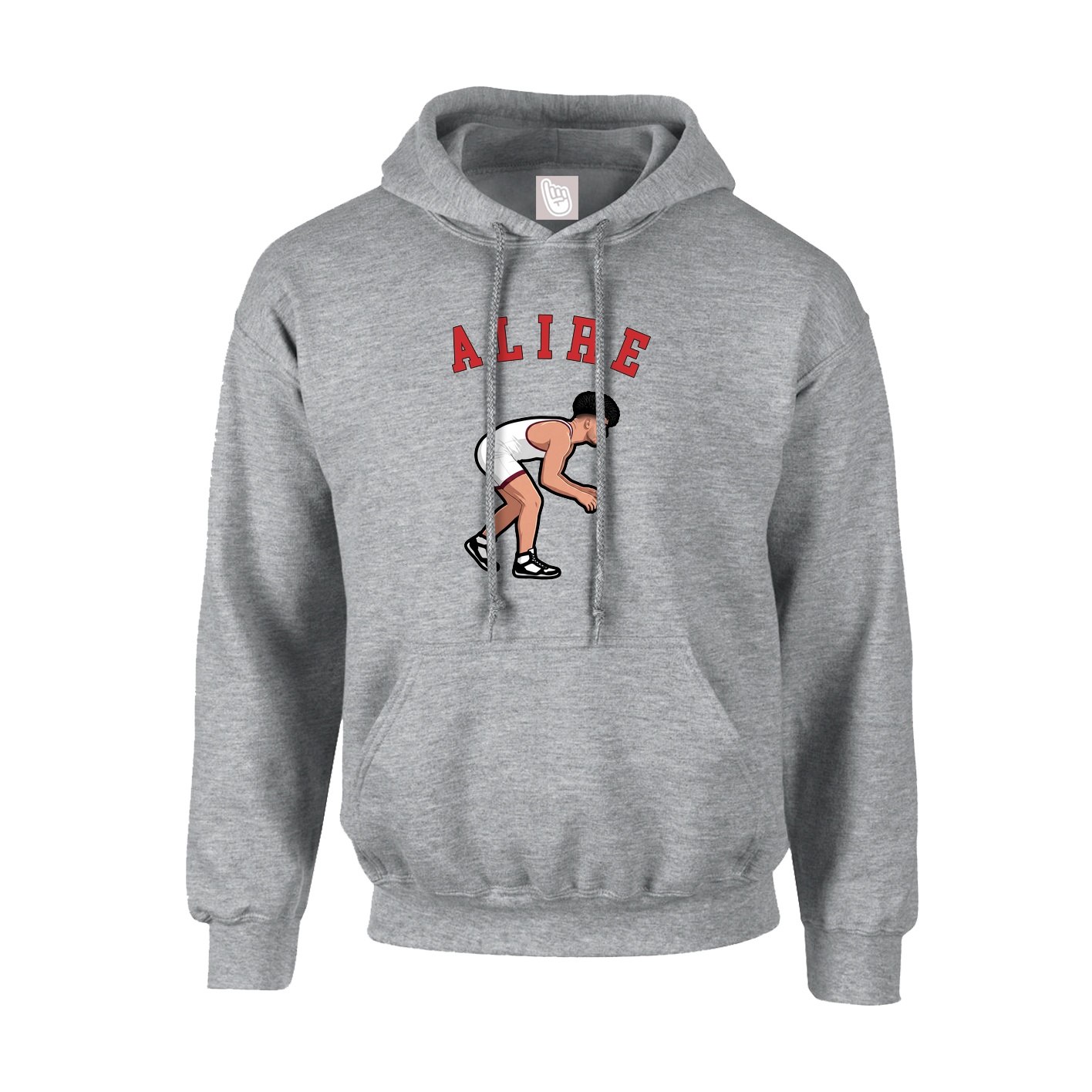 Hoodie — Shirsey Arch in Grey