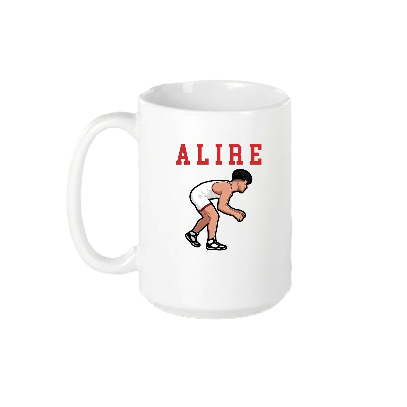 15oz Coffee Mug — Shirsey in White
