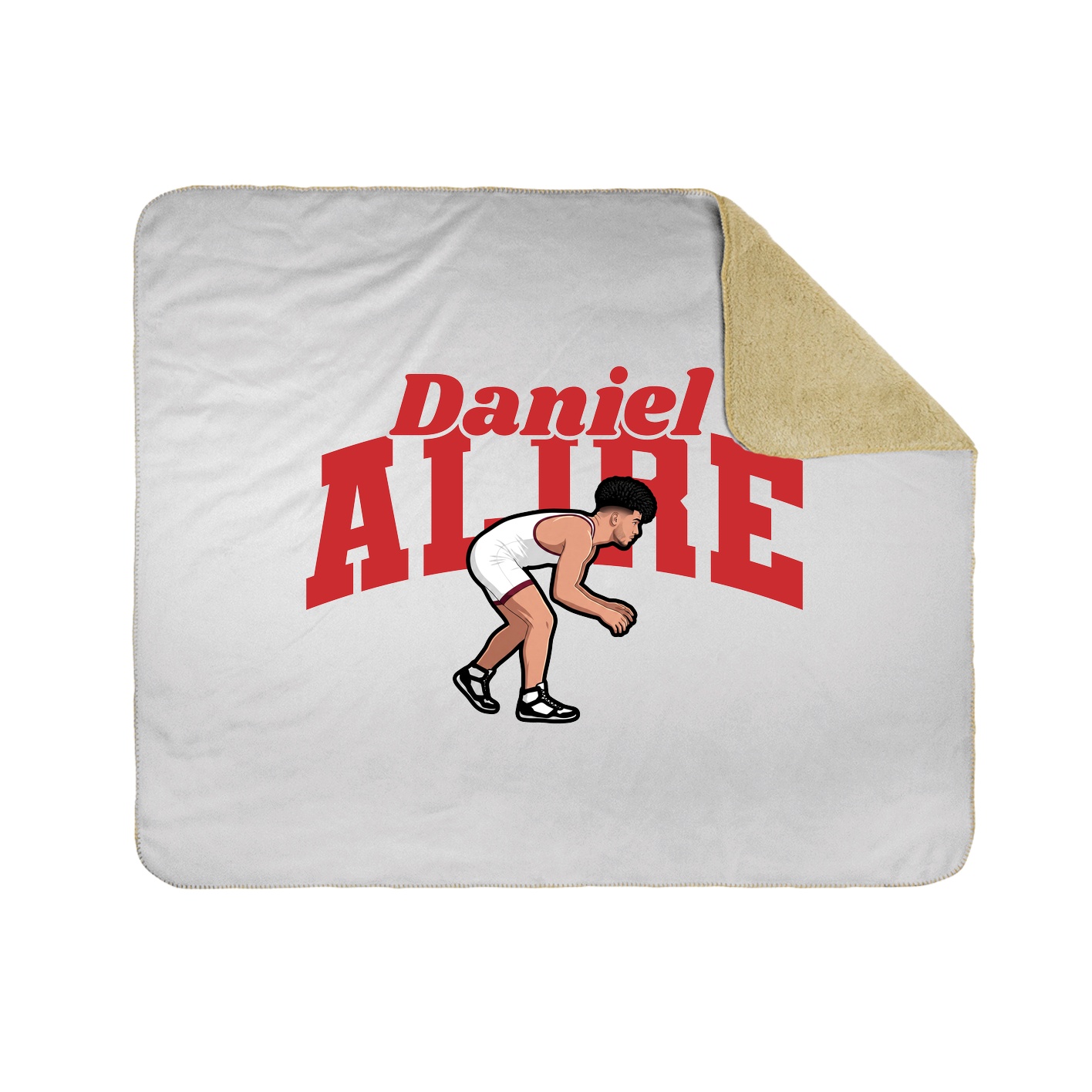 Throw Blanket — Signature Arch in White