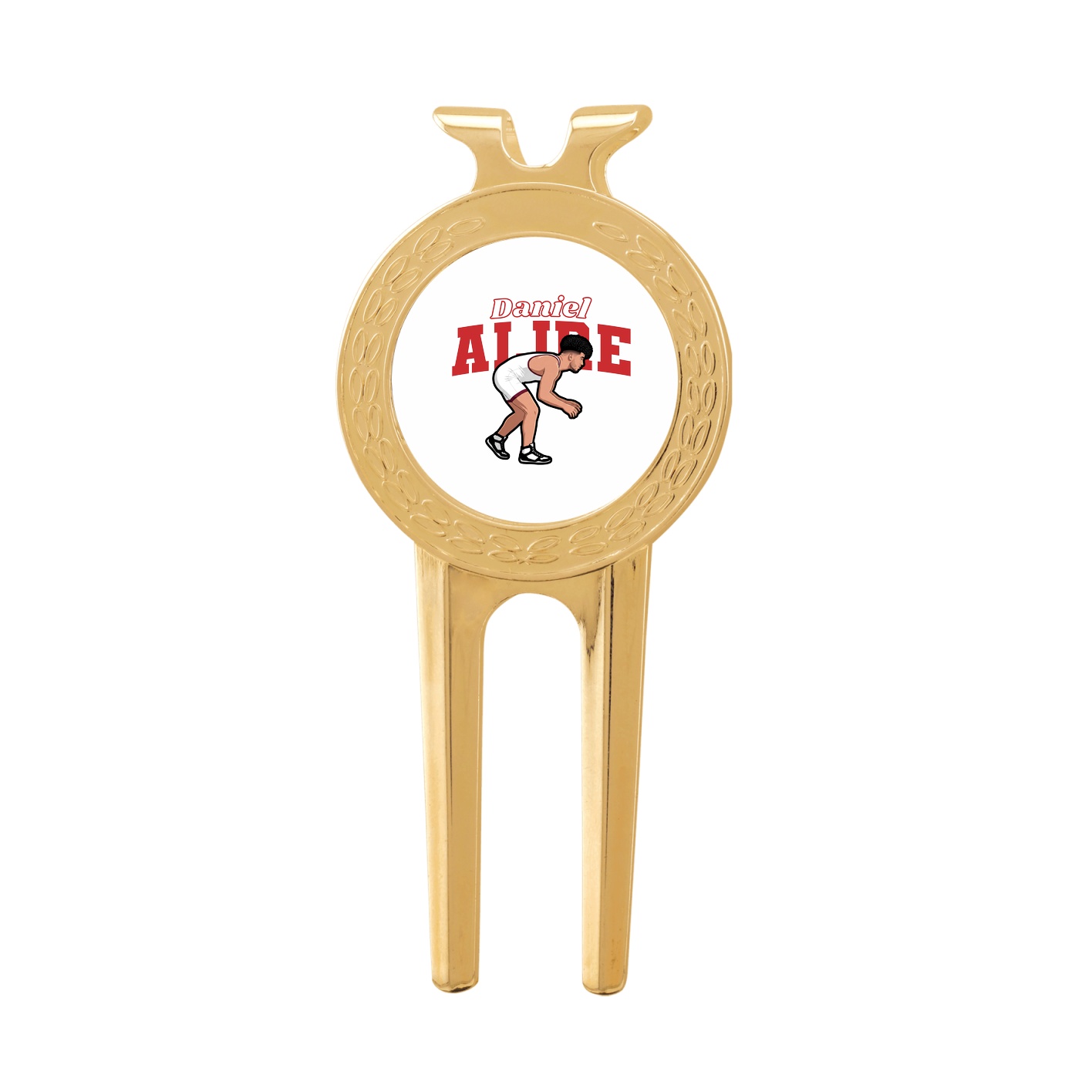 Divot Tool with Ball Marker — Name Arch in Classic