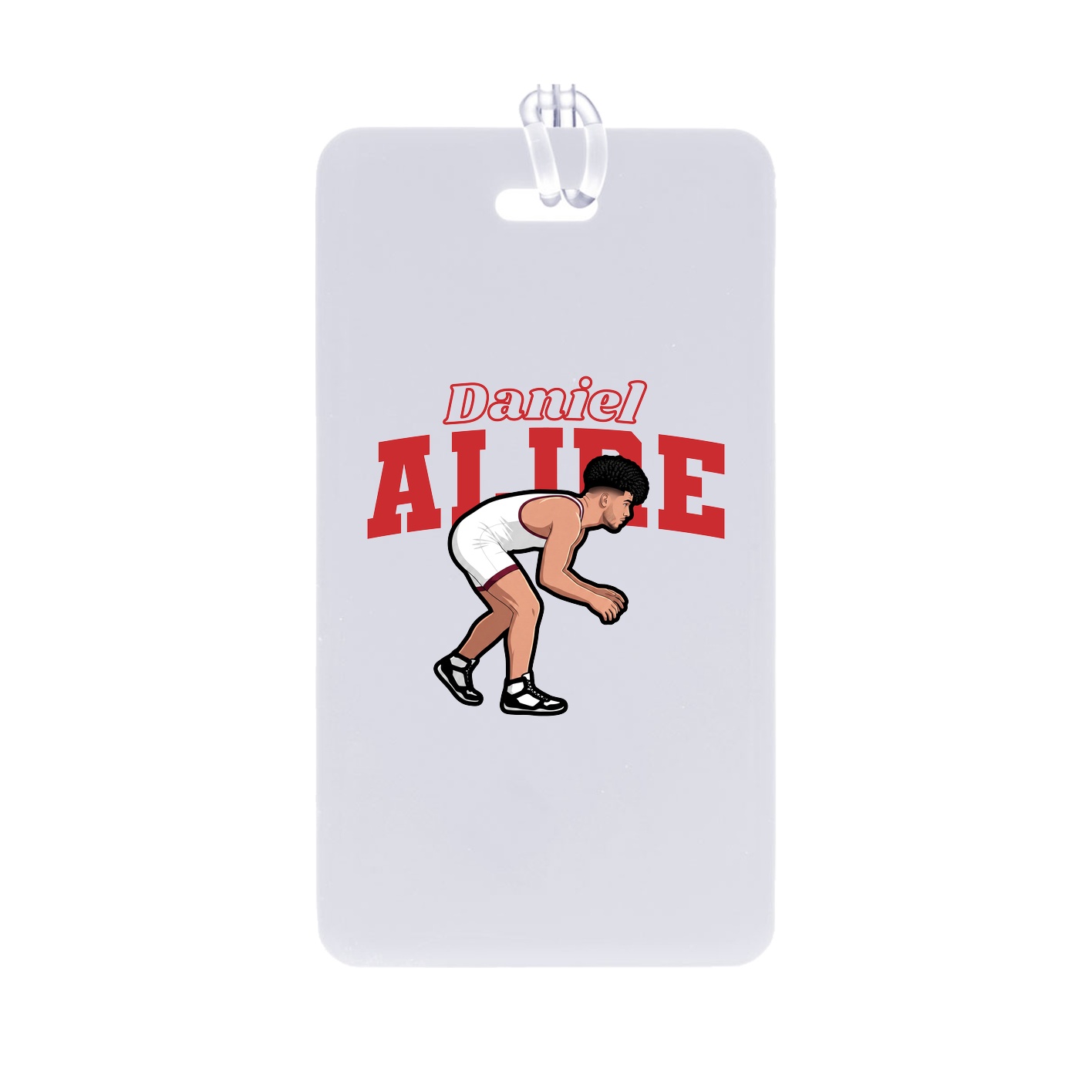 Bag Tag — Name Arch in Classic