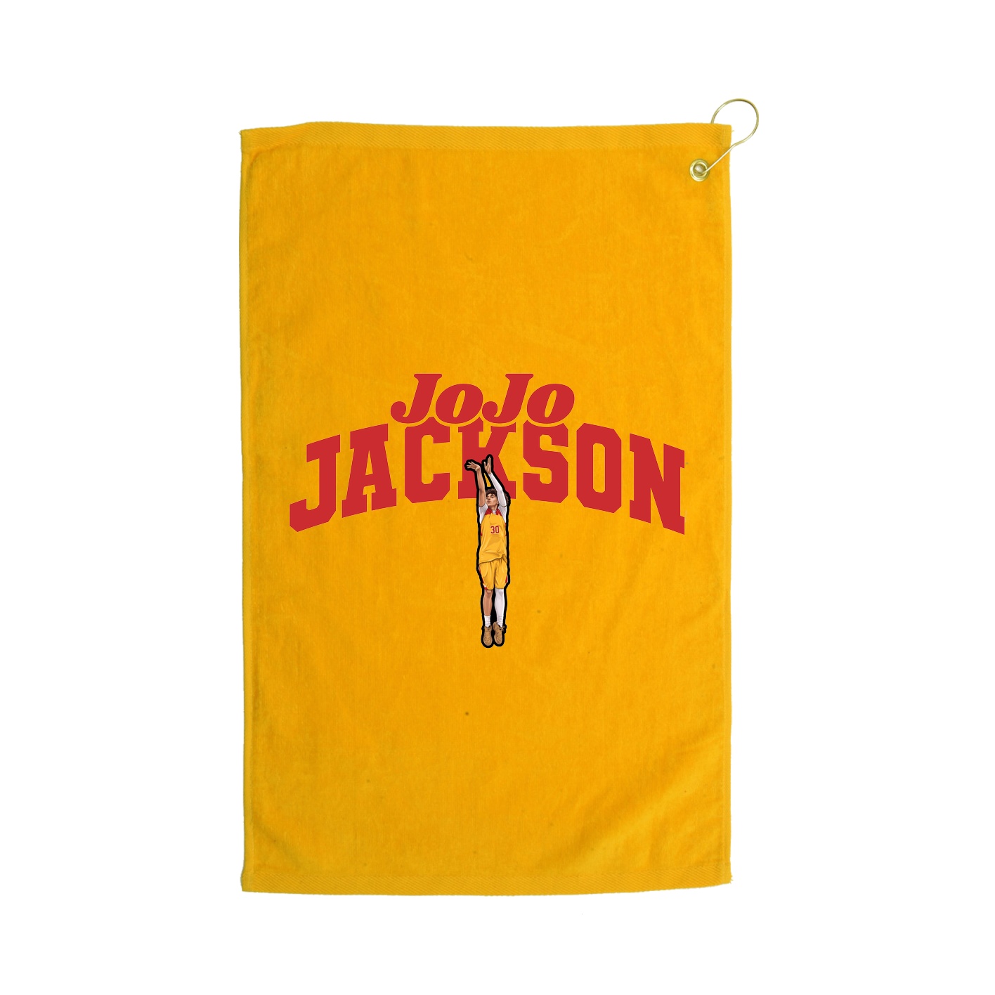 Golf Towel — Signature Arch in Gold