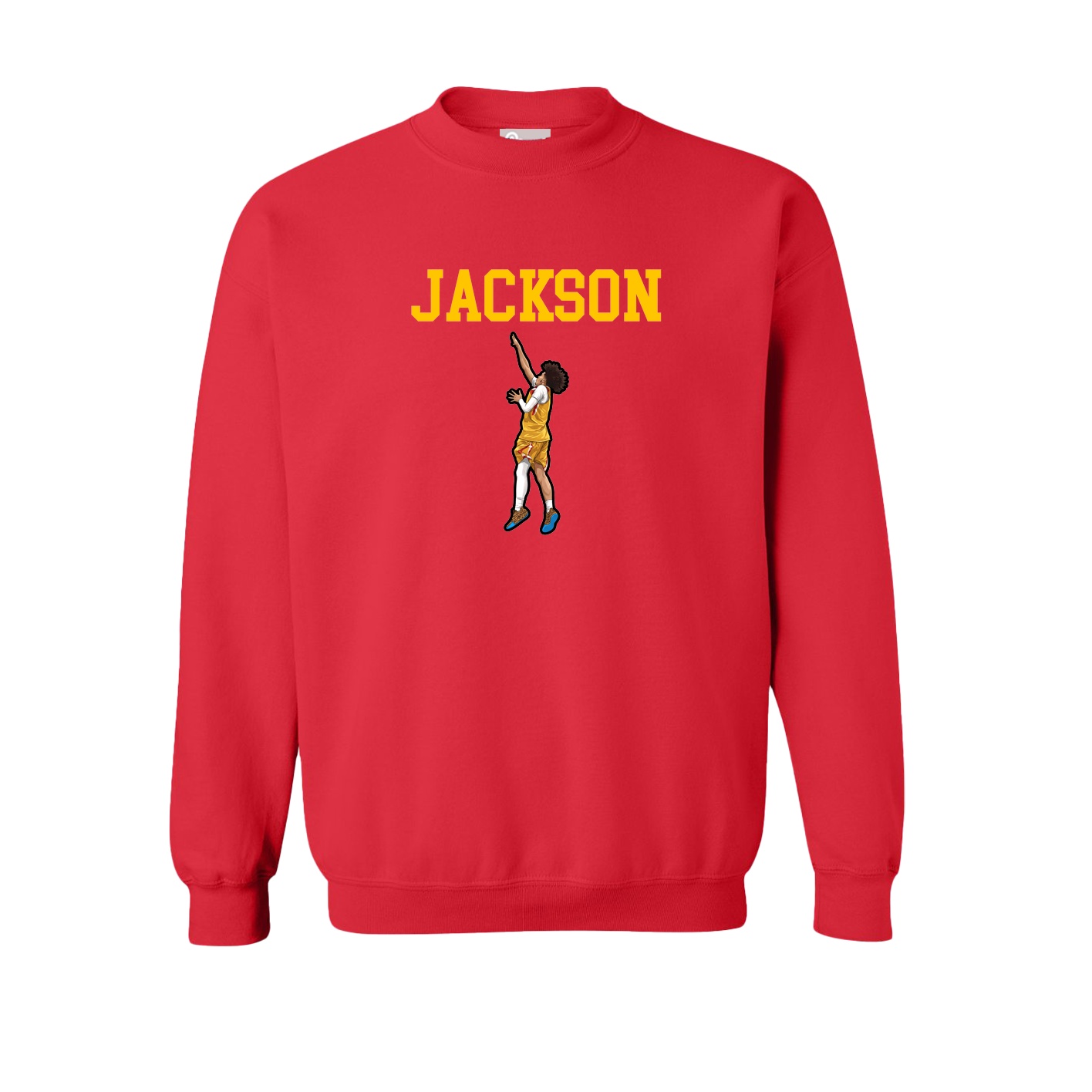 Fleece Crew — Shirsey in Red