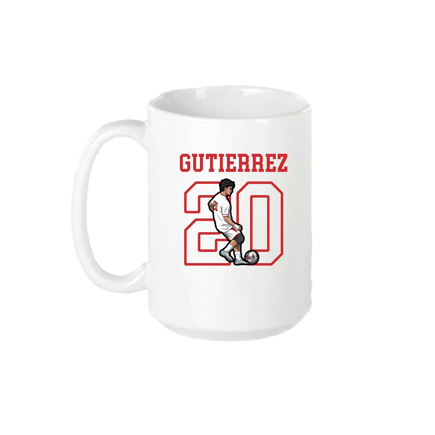 15oz Coffee Mug — Shirsey in White