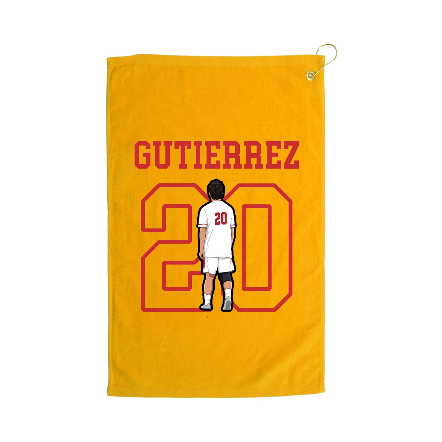 Golf Towel — Shirsey in Gold