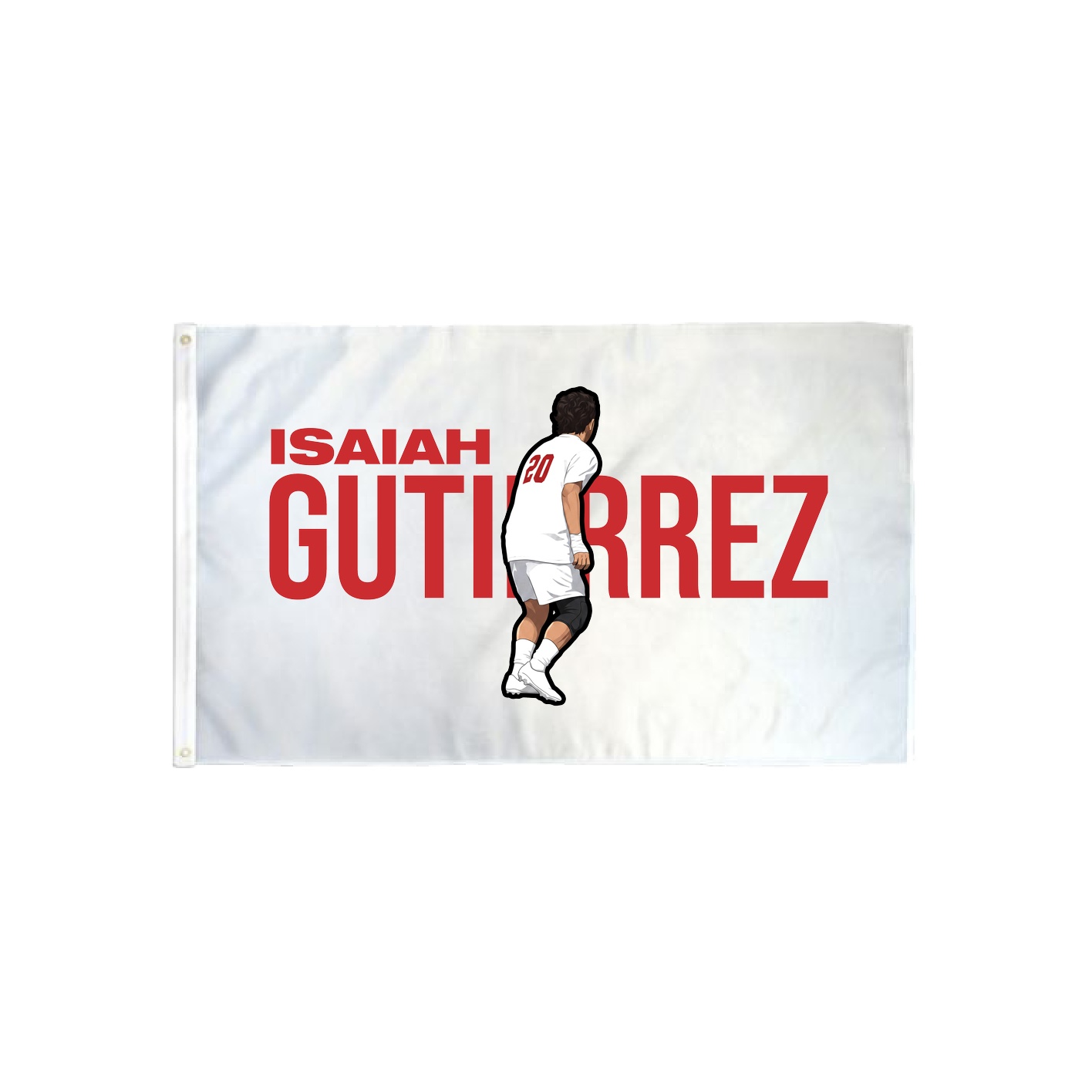 3x5 Flag — Player Name in Classic