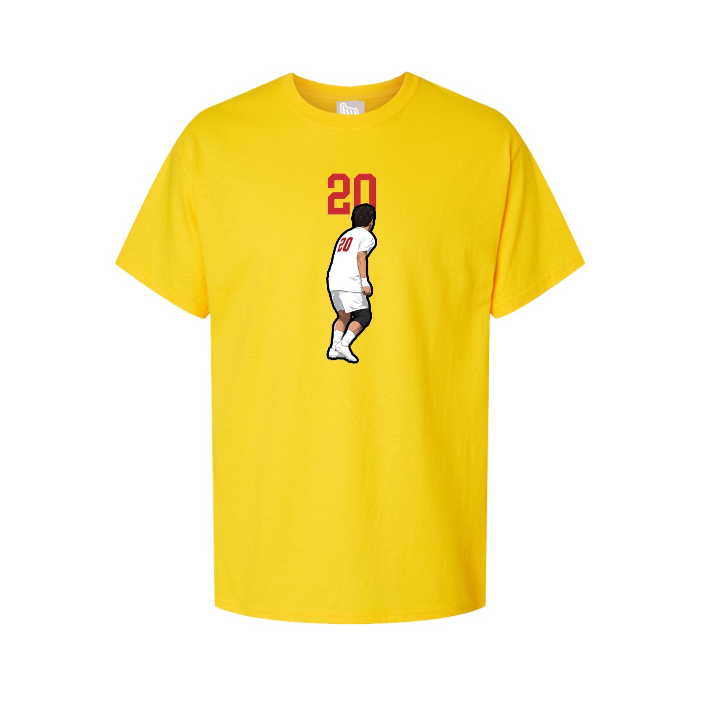 Tee — Number Top in Gold