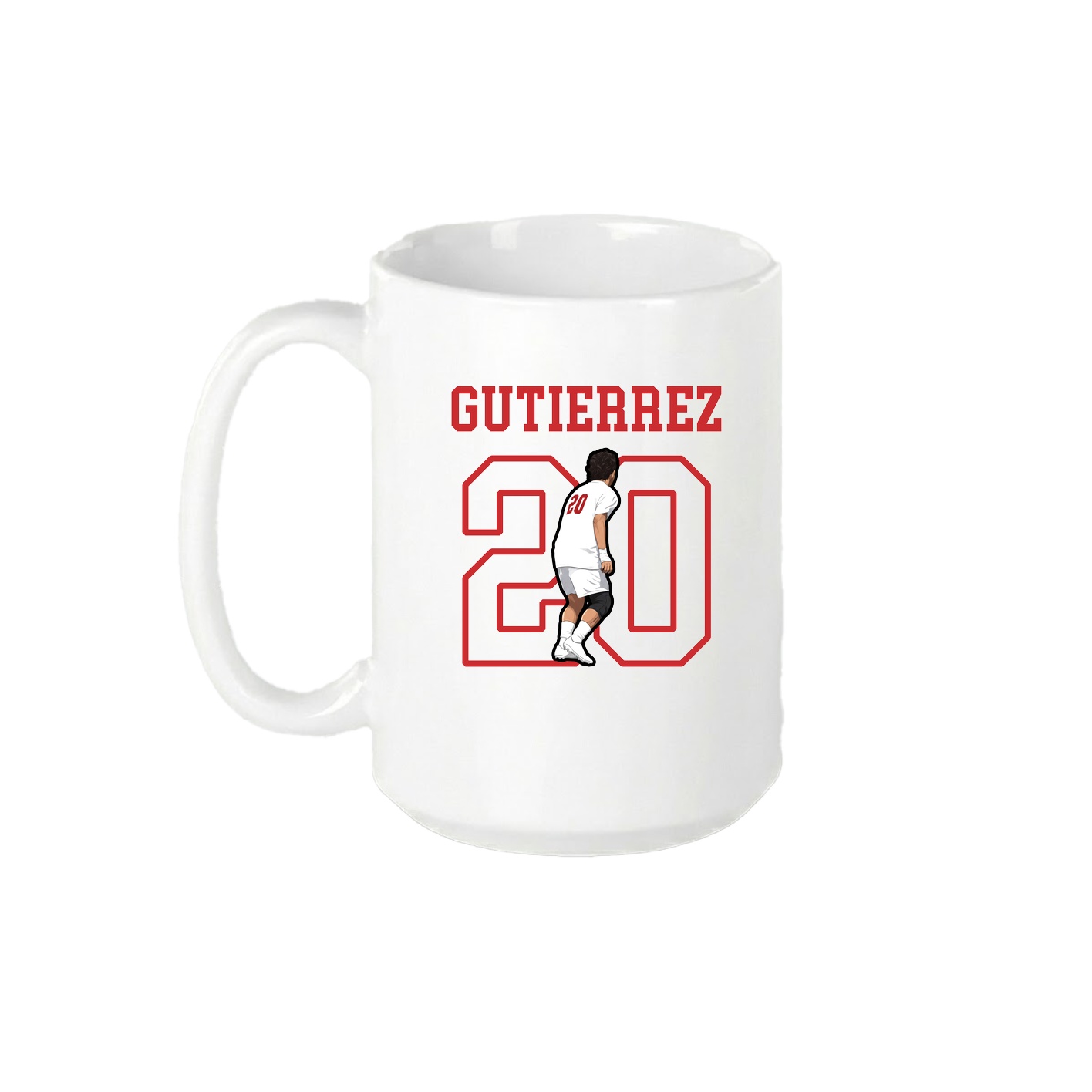 15oz Coffee Mug — Shirsey in White