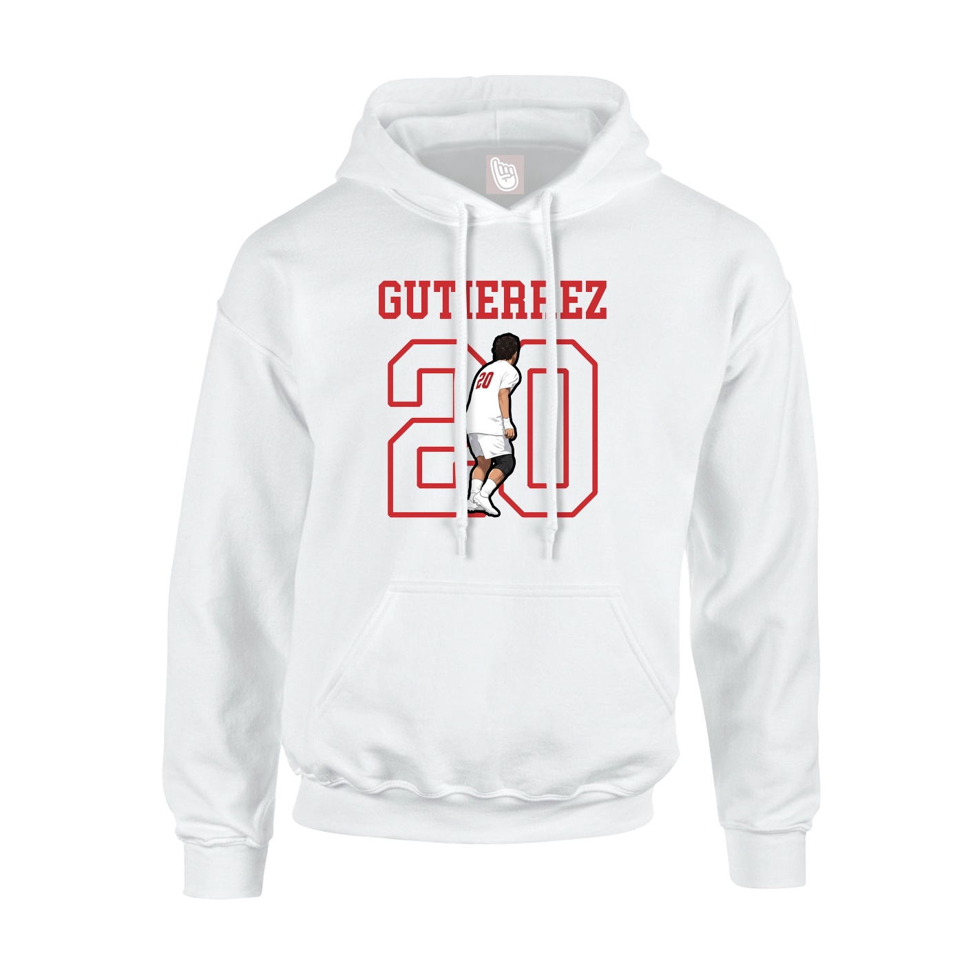 Youth Hoodie — Shirsey in White