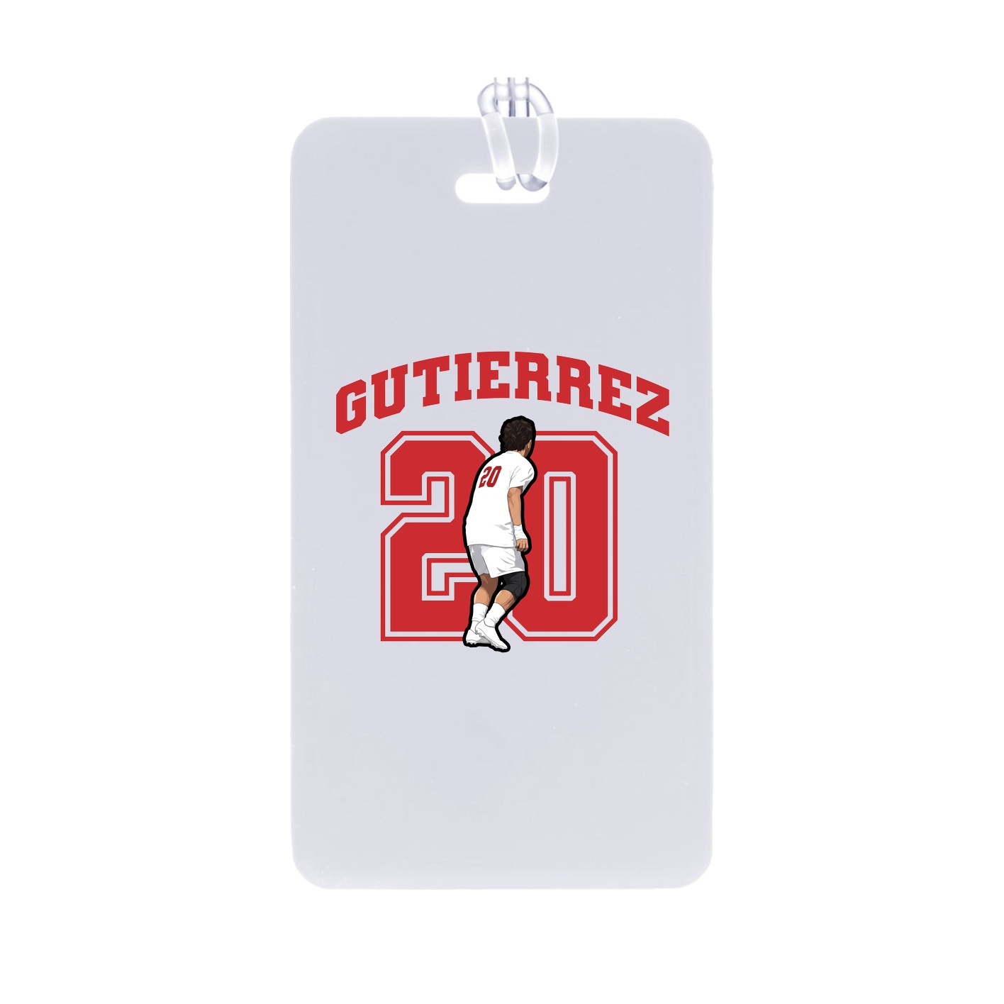 Bag Tag — Number in Classic
