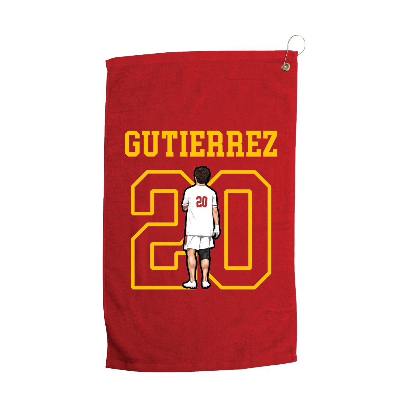 Golf Towel — Shirsey in Red