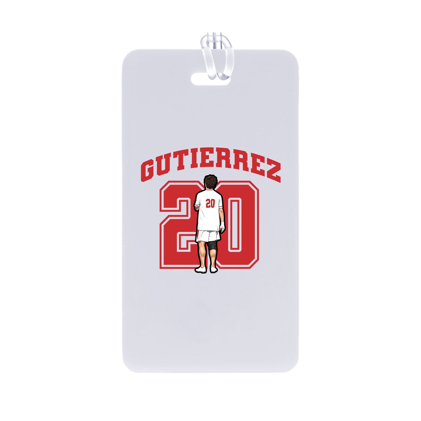 Bag Tag — Number in Classic