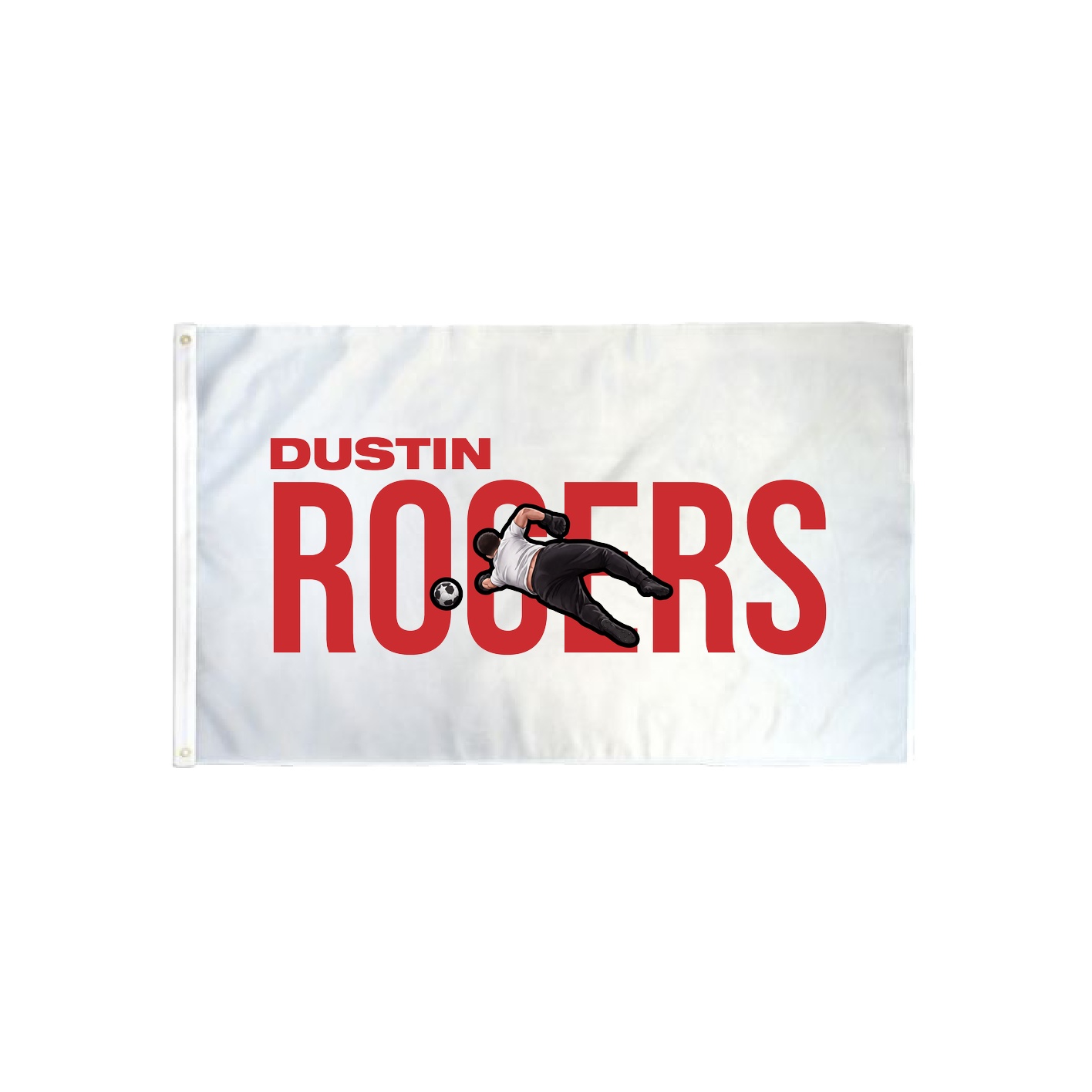 3x5 Flag — Player Name in Classic