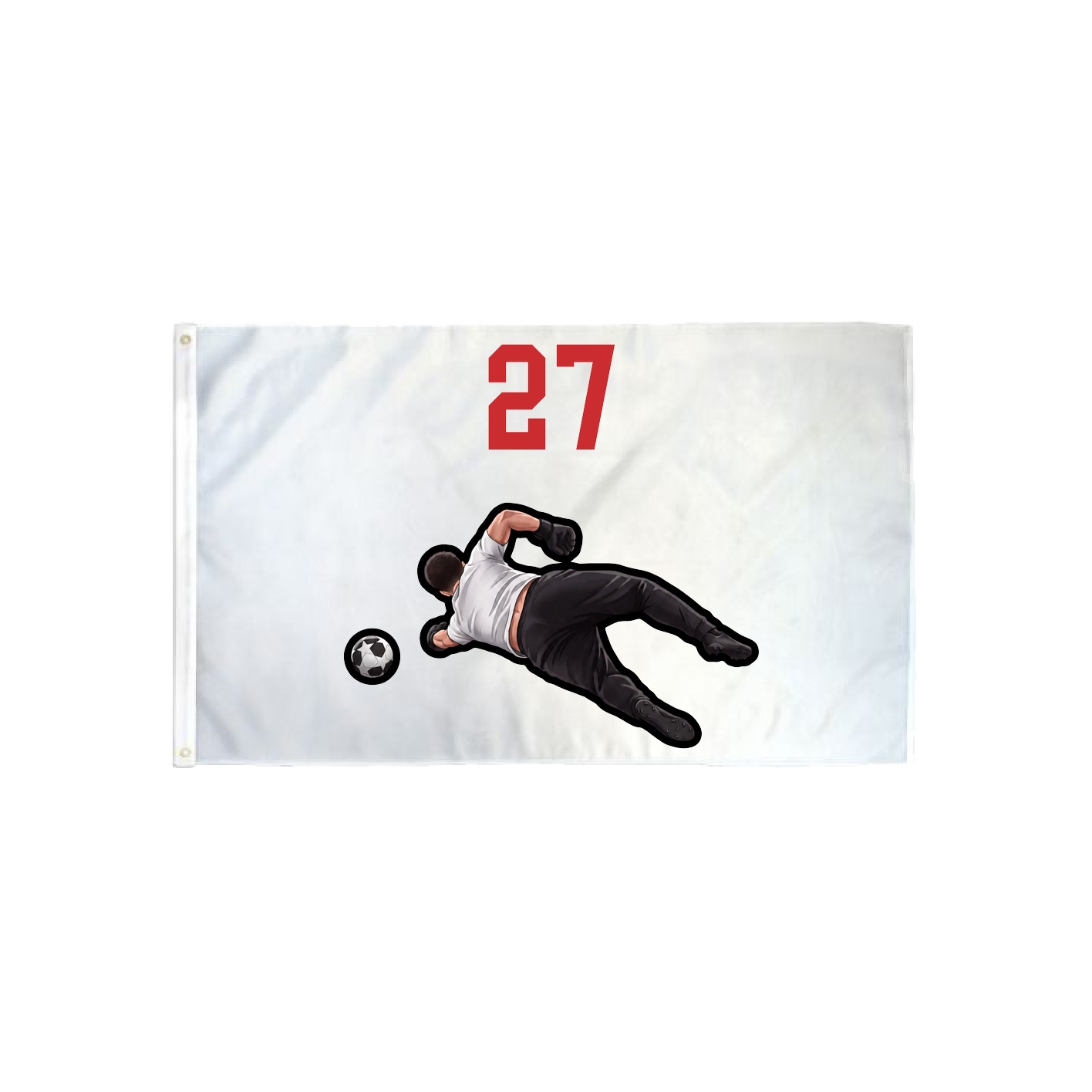 3x5 Flag — Number Top in Classic