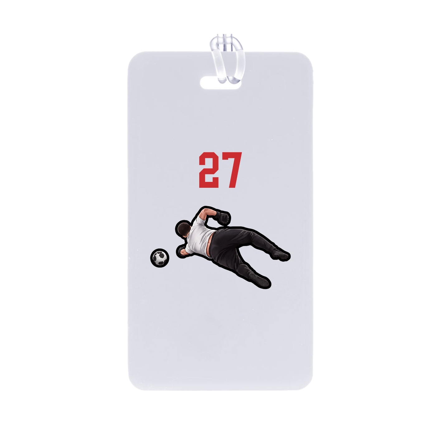 Bag Tag — Number Top in Classic