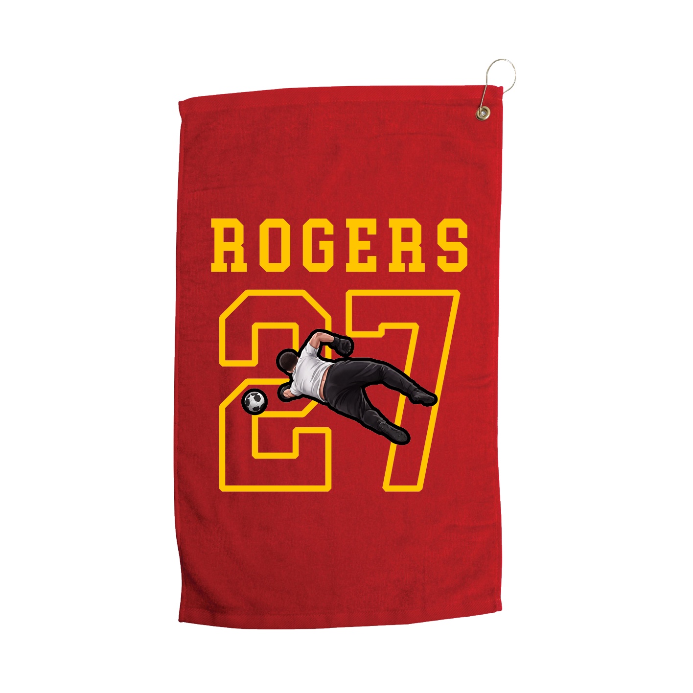 Golf Towel — Shirsey in Red