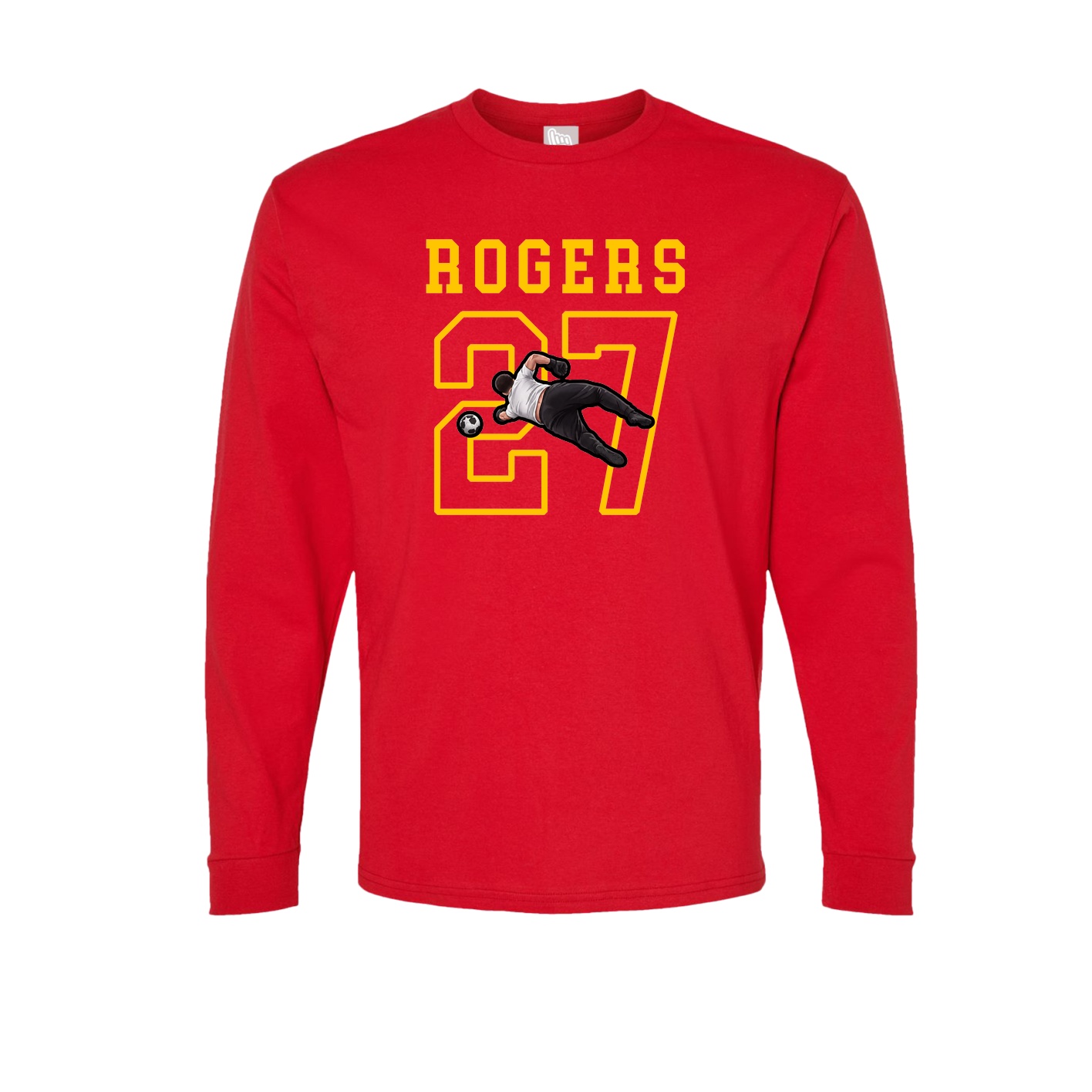 Long Sleeve Tee — Shirsey in Red