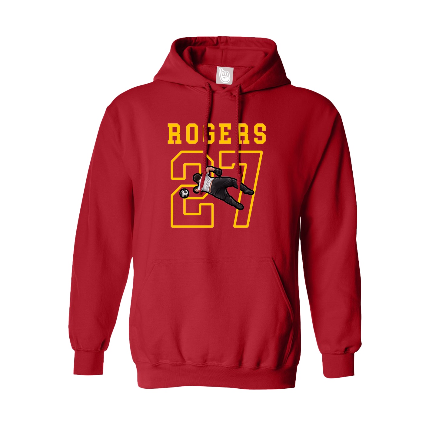 Youth Hoodie — Shirsey in Red