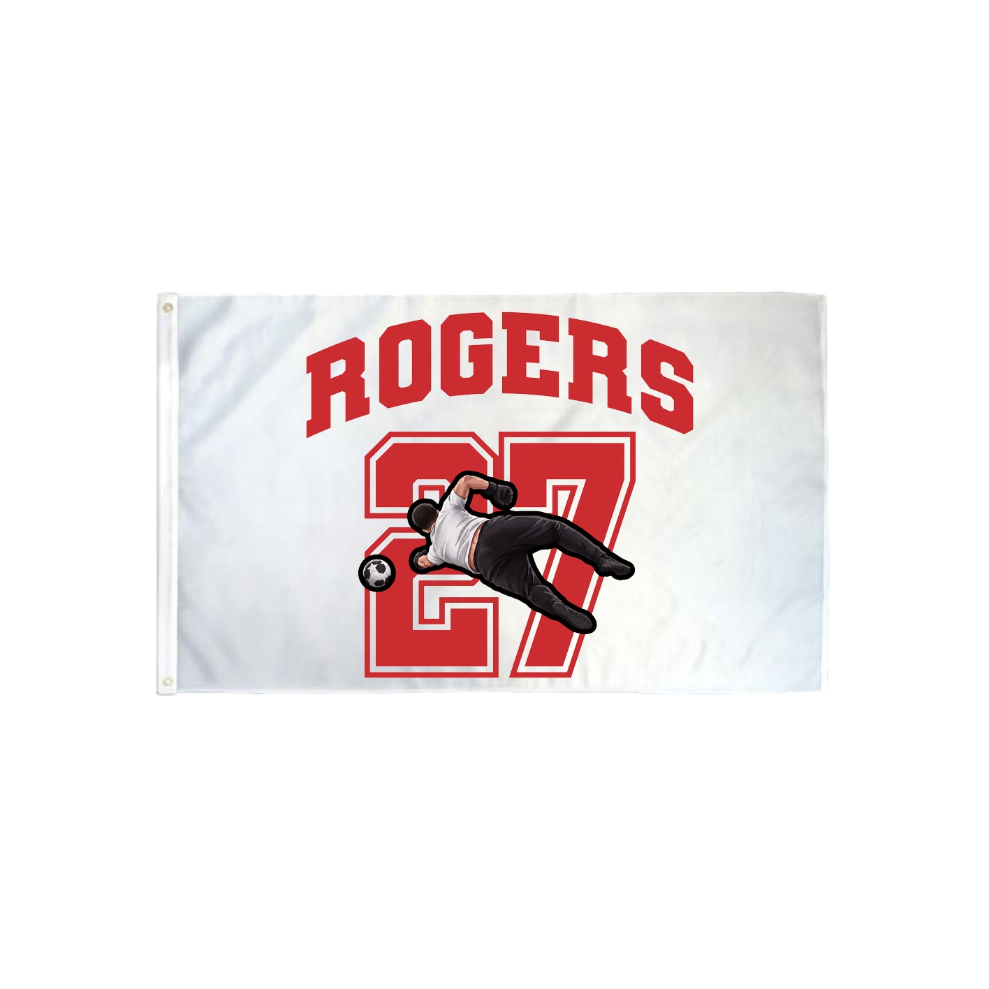 3x5 Flag — Number in Classic