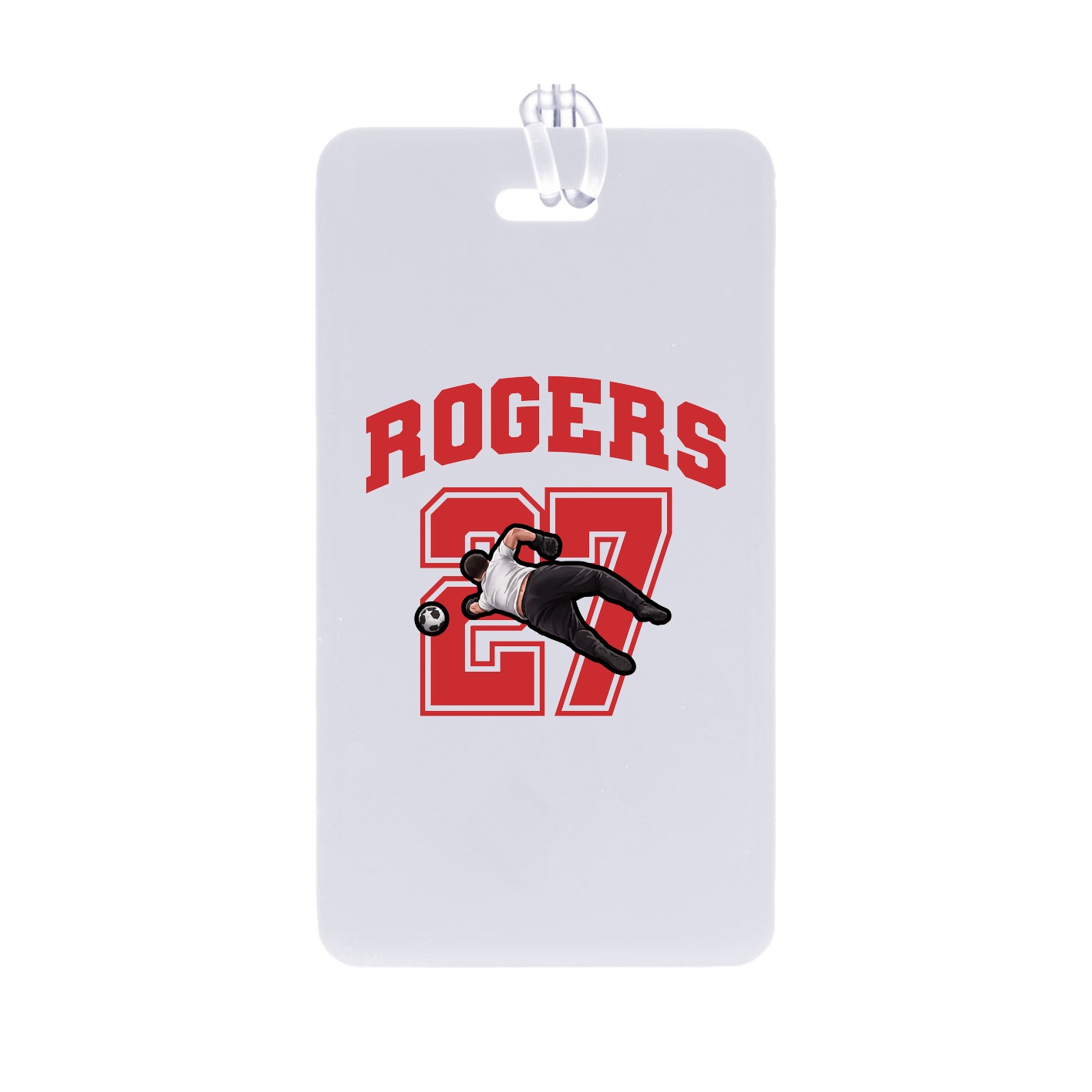 Bag Tag — Number in Classic