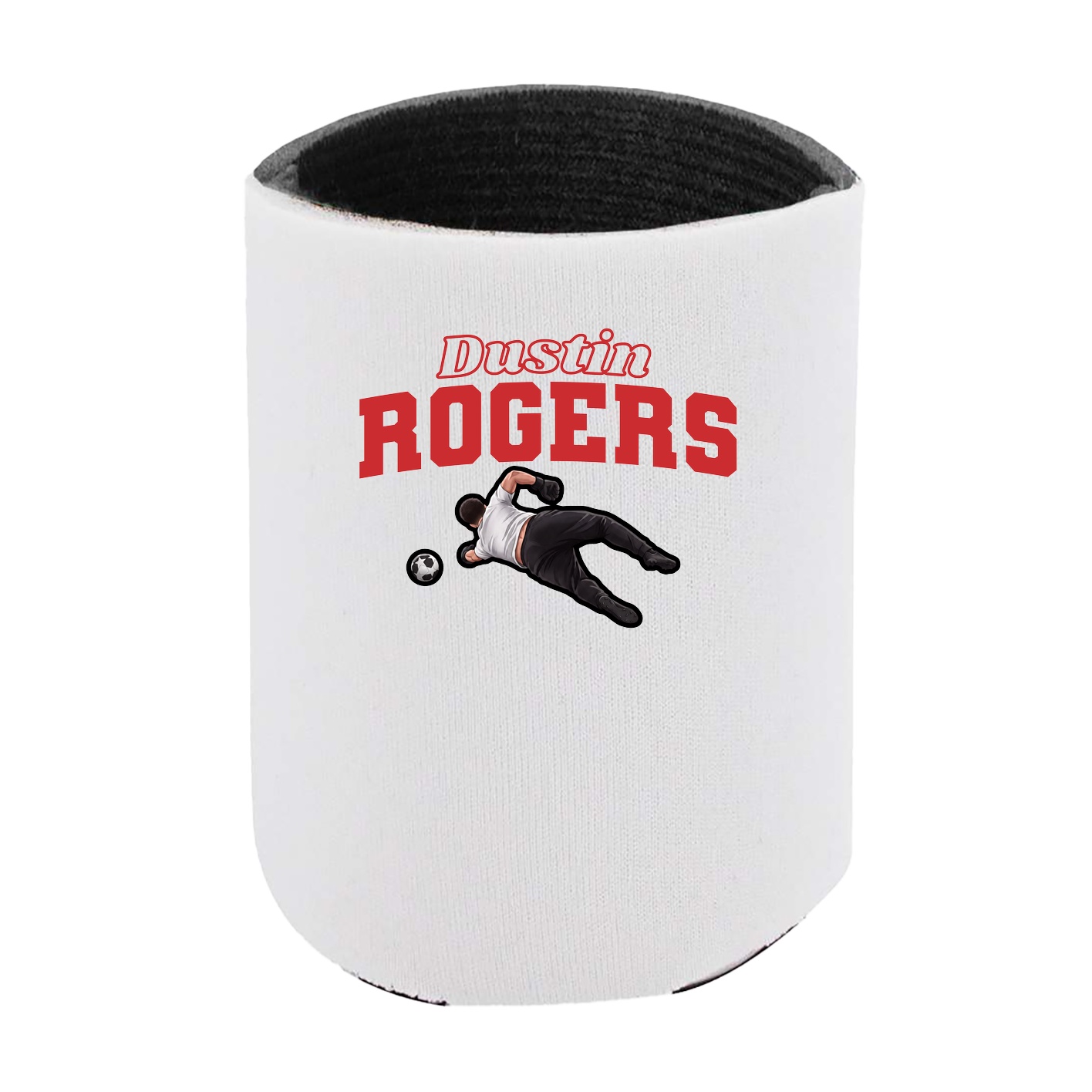 Can Holder — Name Arch in White
