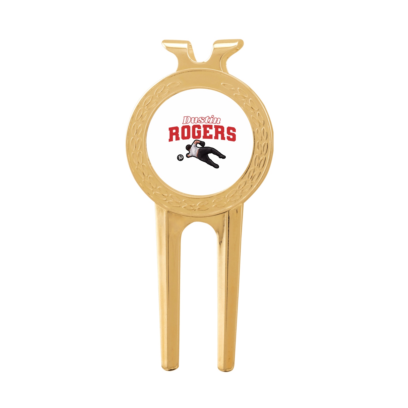 Divot Tool with Ball Marker — Name Arch in Classic