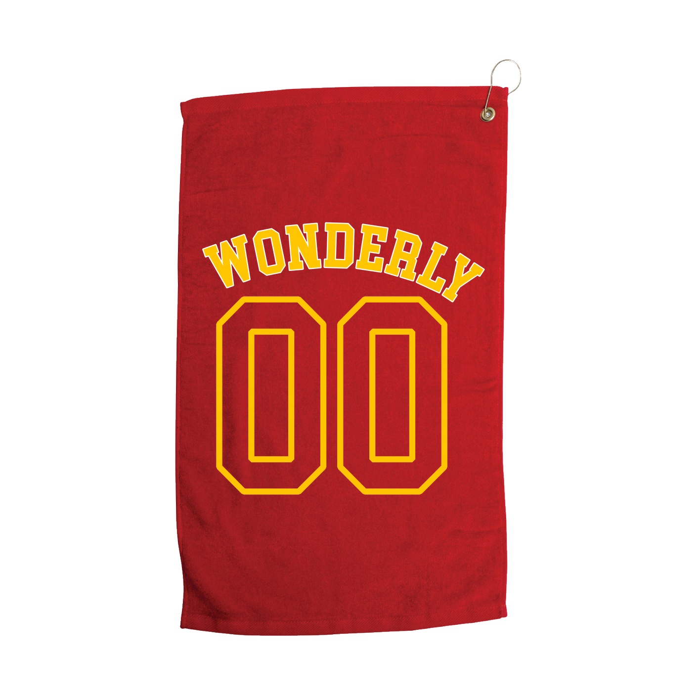 Golf Towel — Shirsey Arch in Red