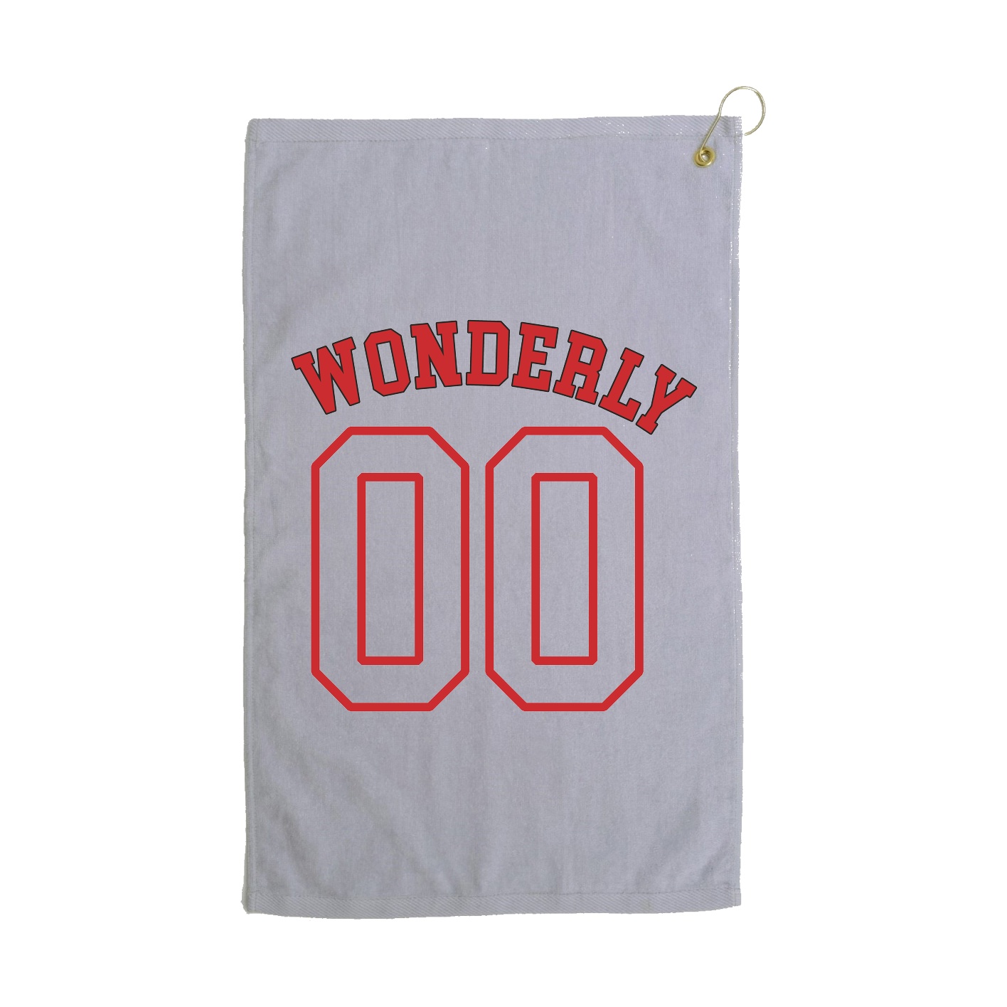 Golf Towel — Shirsey Arch in Grey