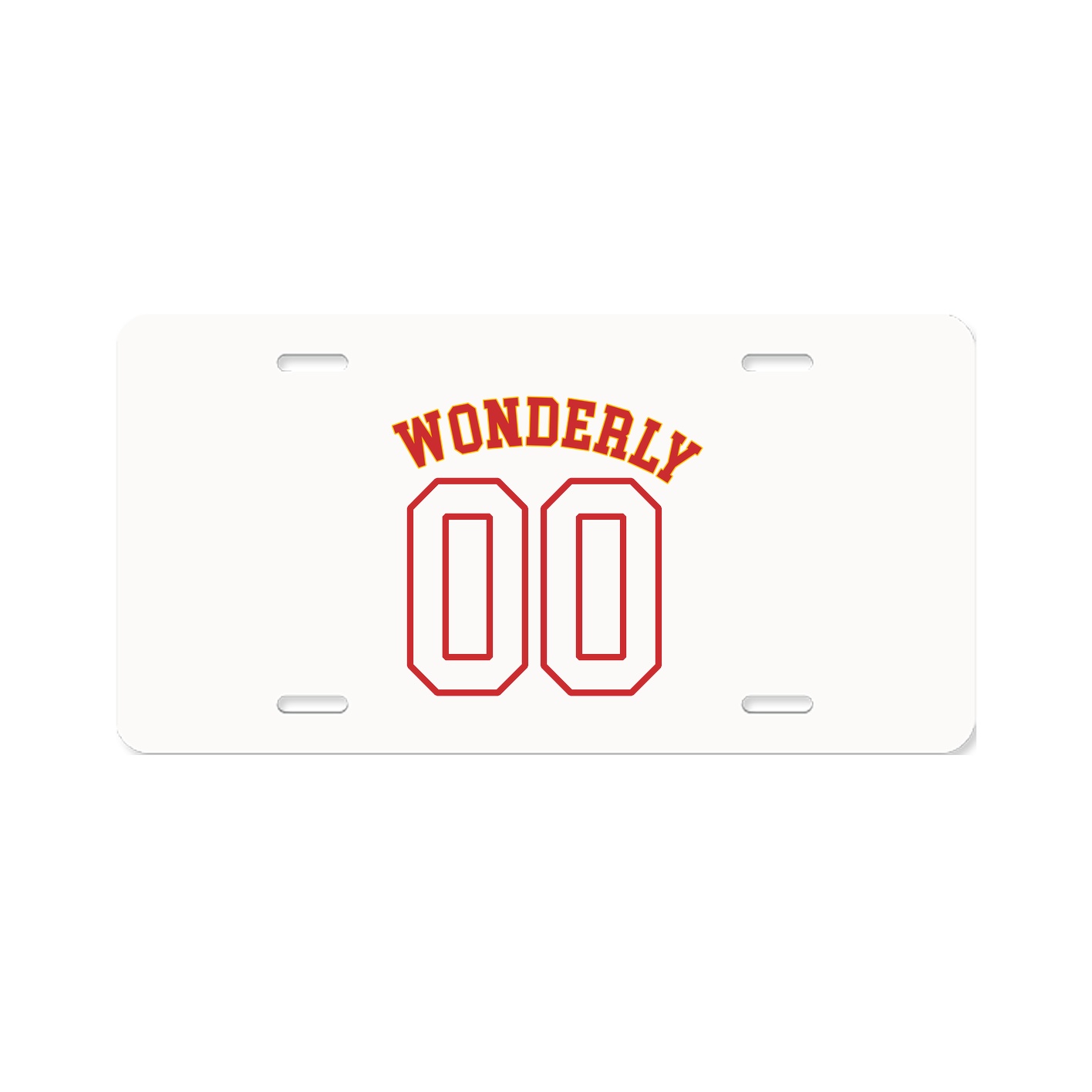 License Plate — Shirsey Arch in Classic