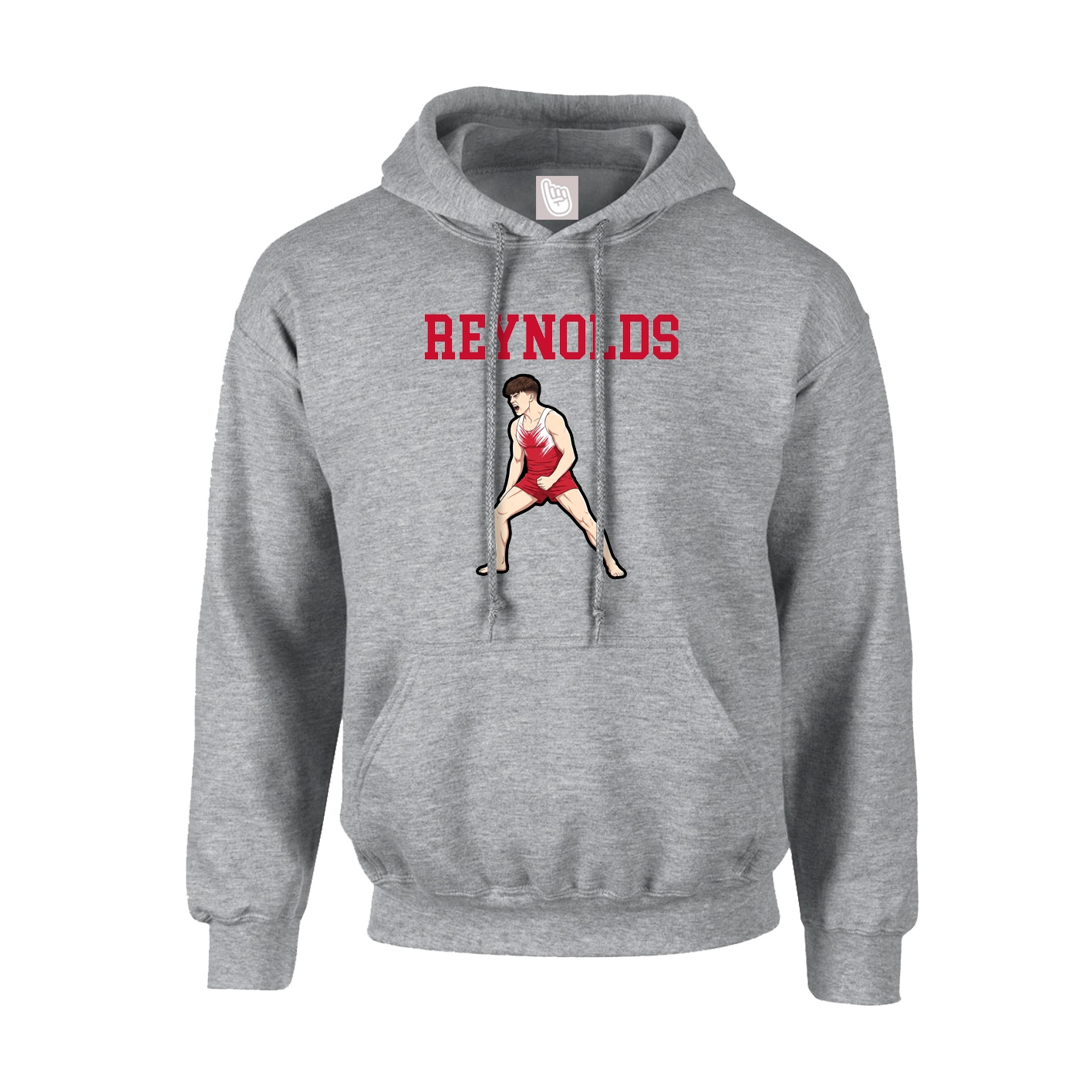 Hoodie — Shirsey in Grey
