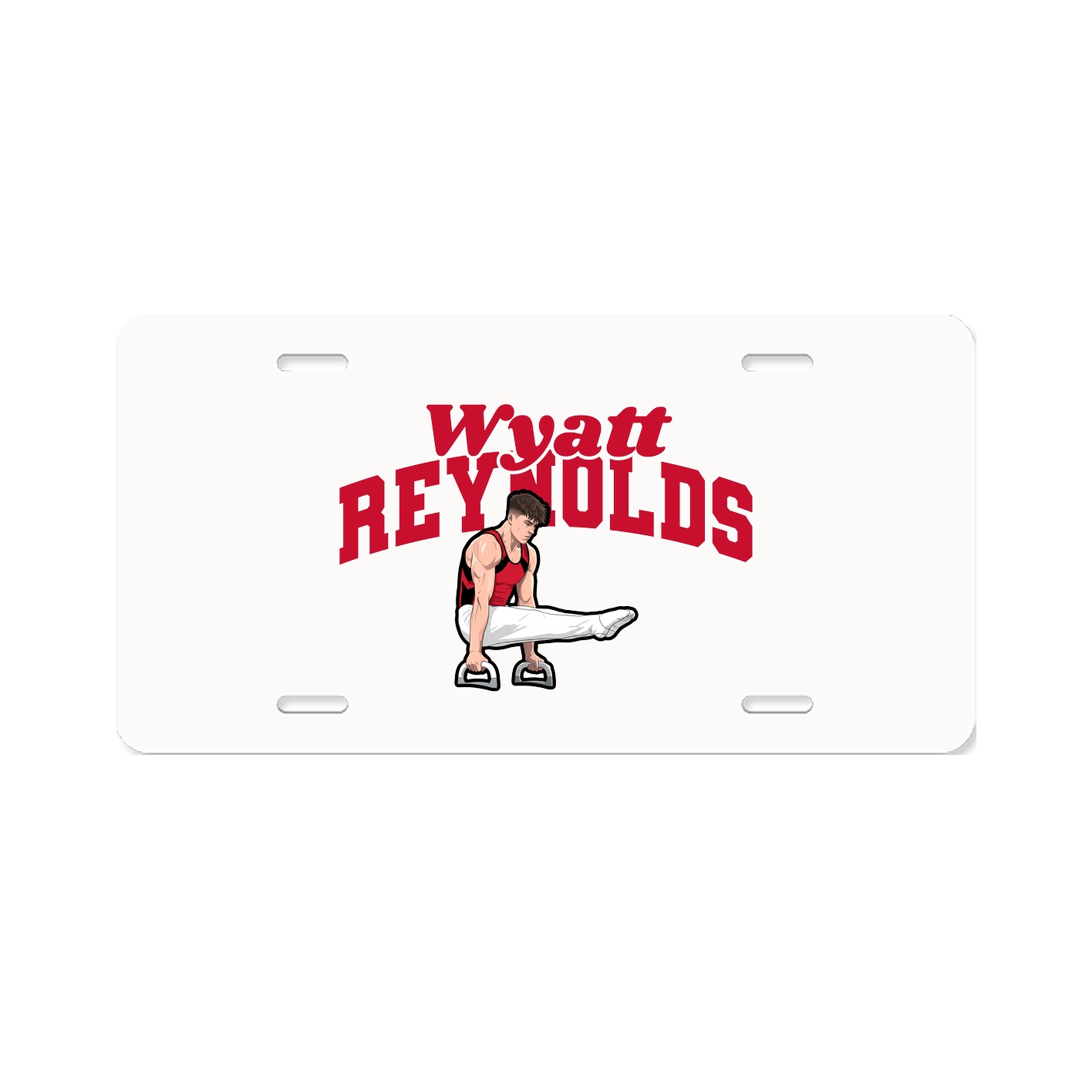 License Plate — Signature Arch in Classic