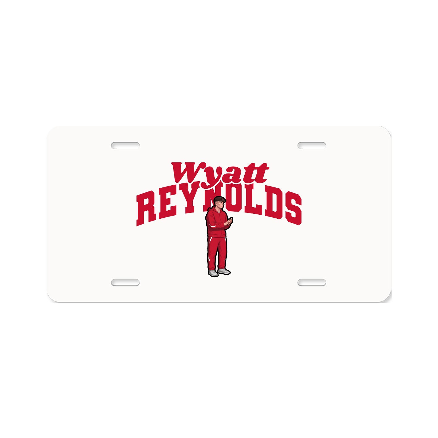 License Plate — Signature Arch in Classic
