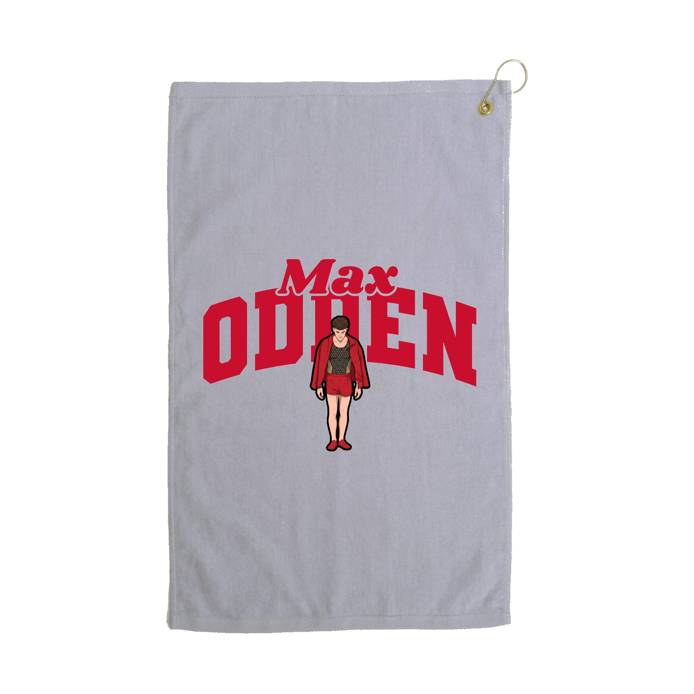 Golf Towel — Signature Arch in Grey