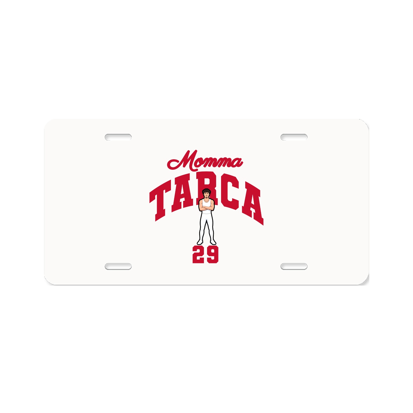 License Plate — Mothers Day Arch in Classic