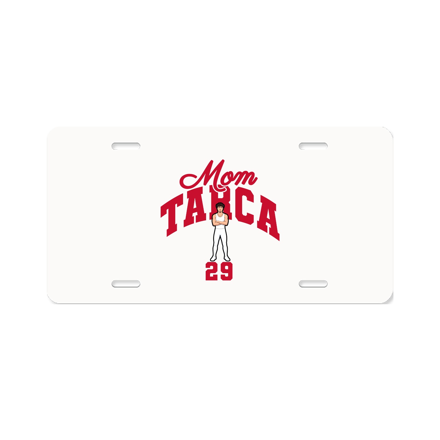 License Plate — Mothers Day Arch in Classic