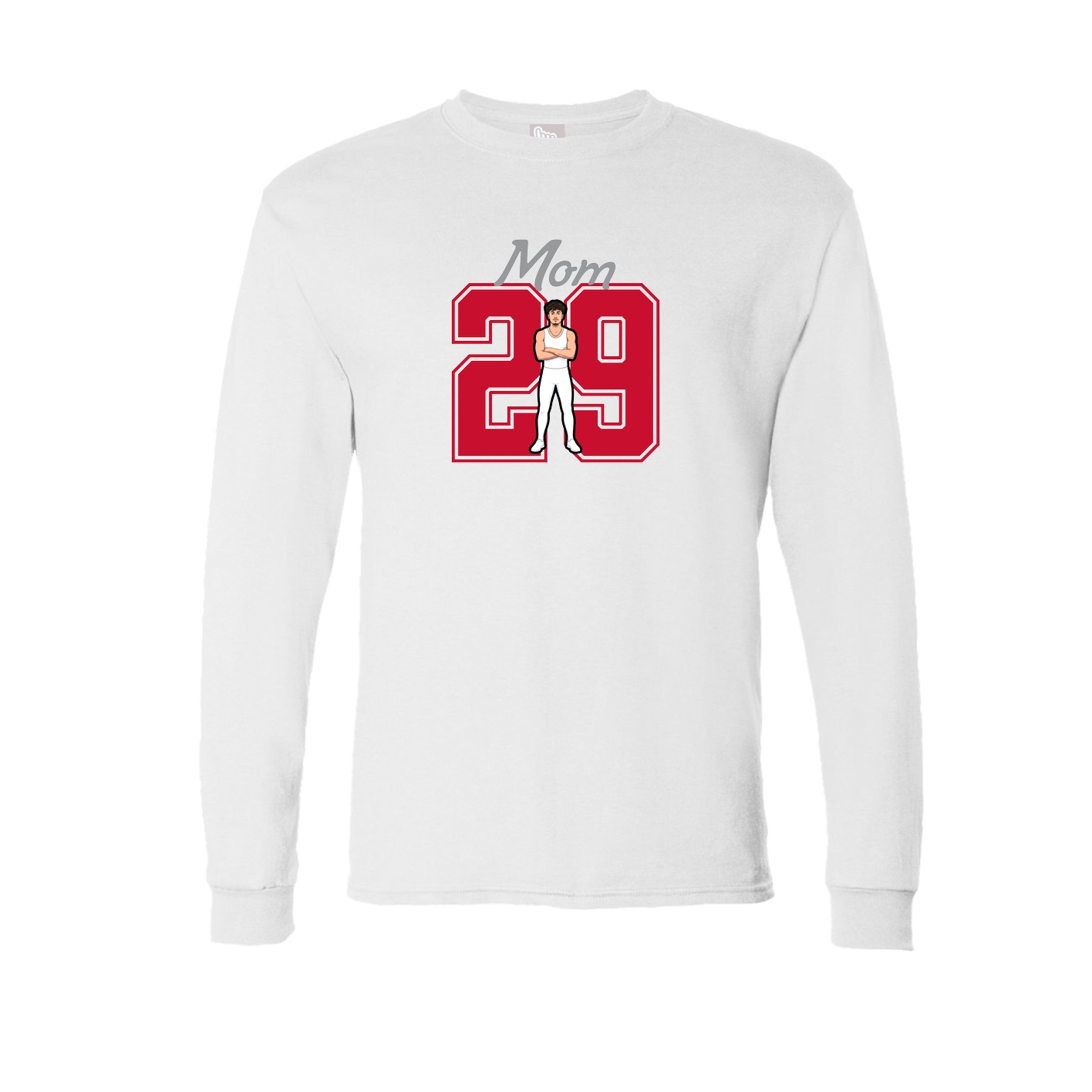 Long Sleeve Tee — Mothers Day Shirsey in White