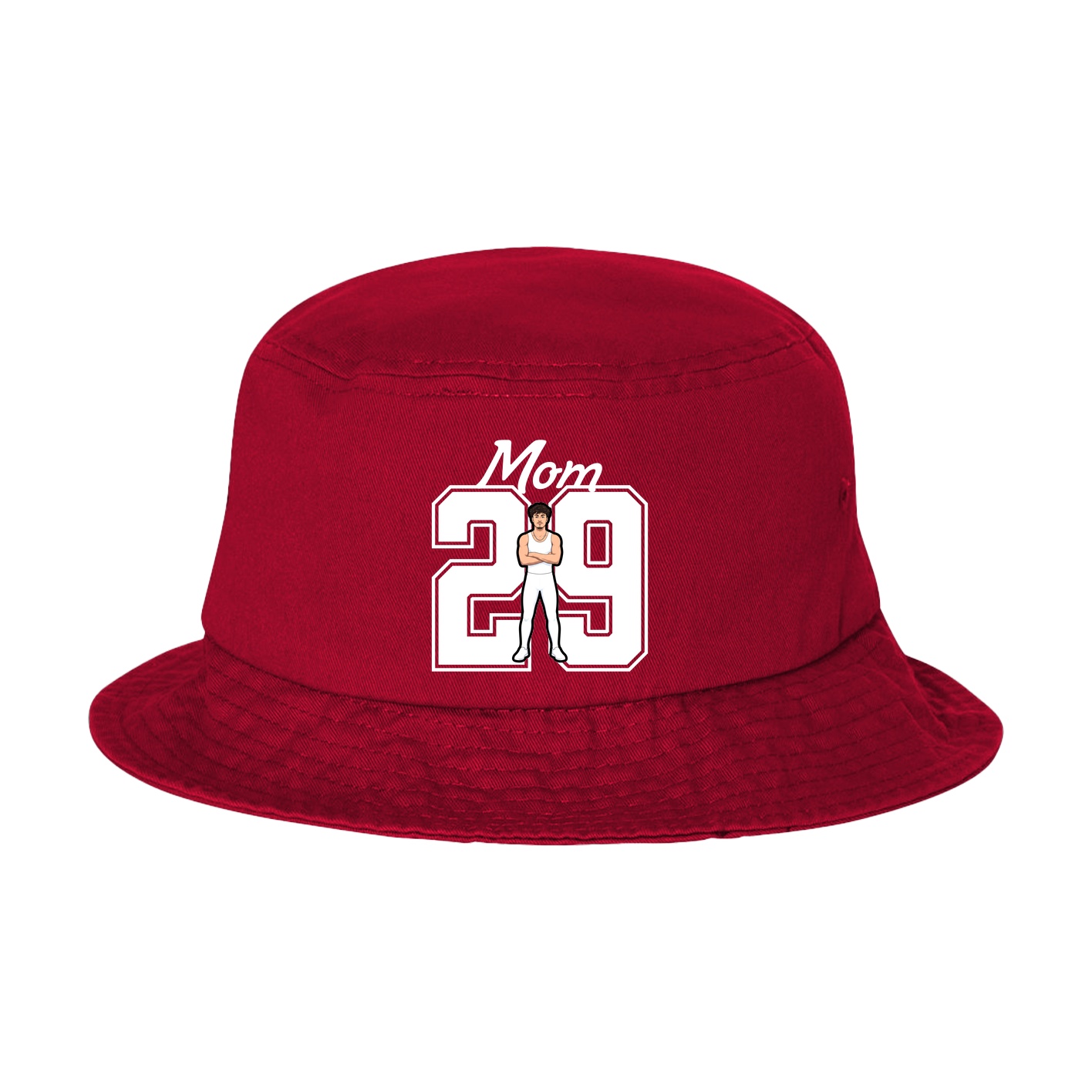 Bucket Cap — Mothers Day Shirsey in Red