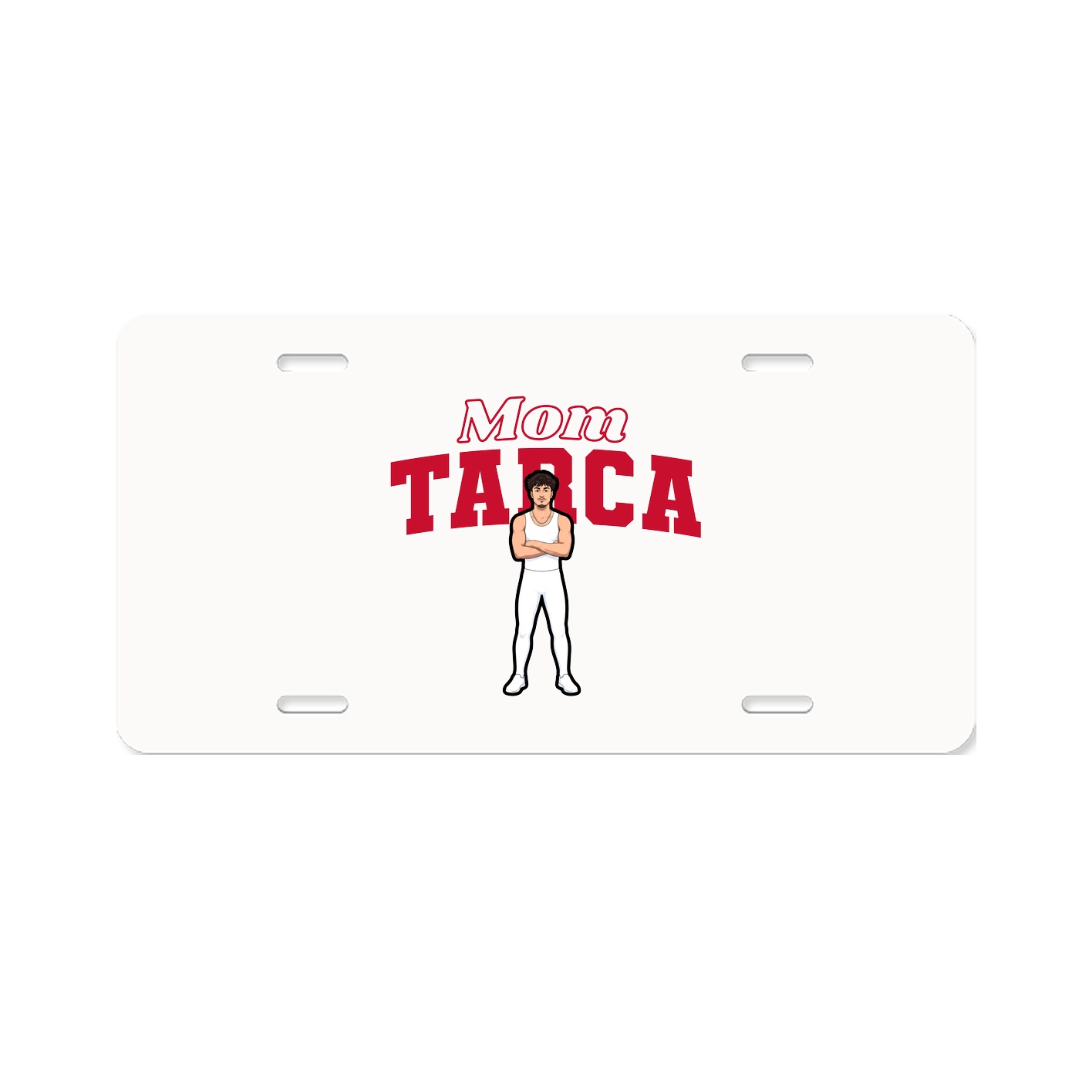 License Plate — Mothers Day Block in Classic