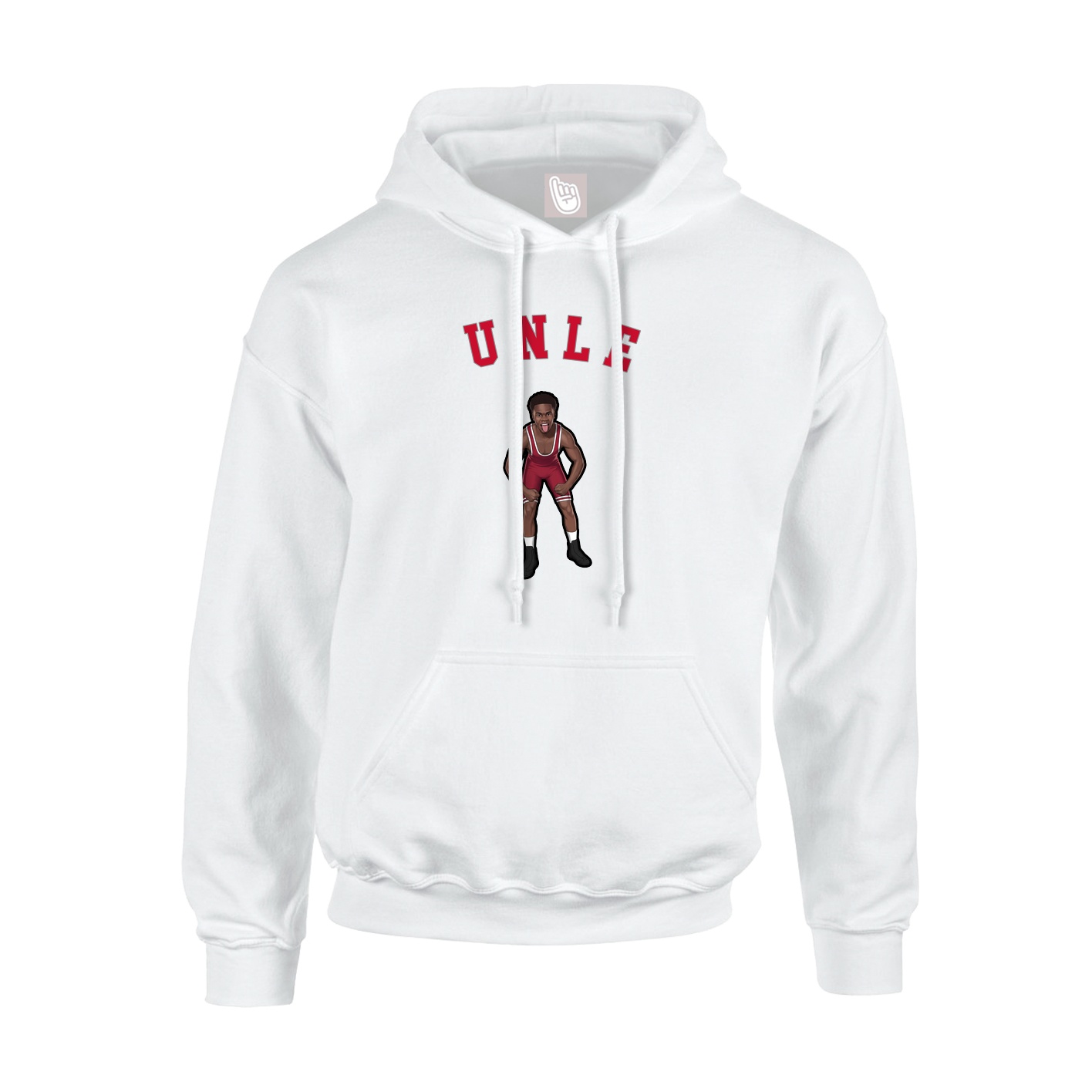Hoodie — Shirsey Arch in White