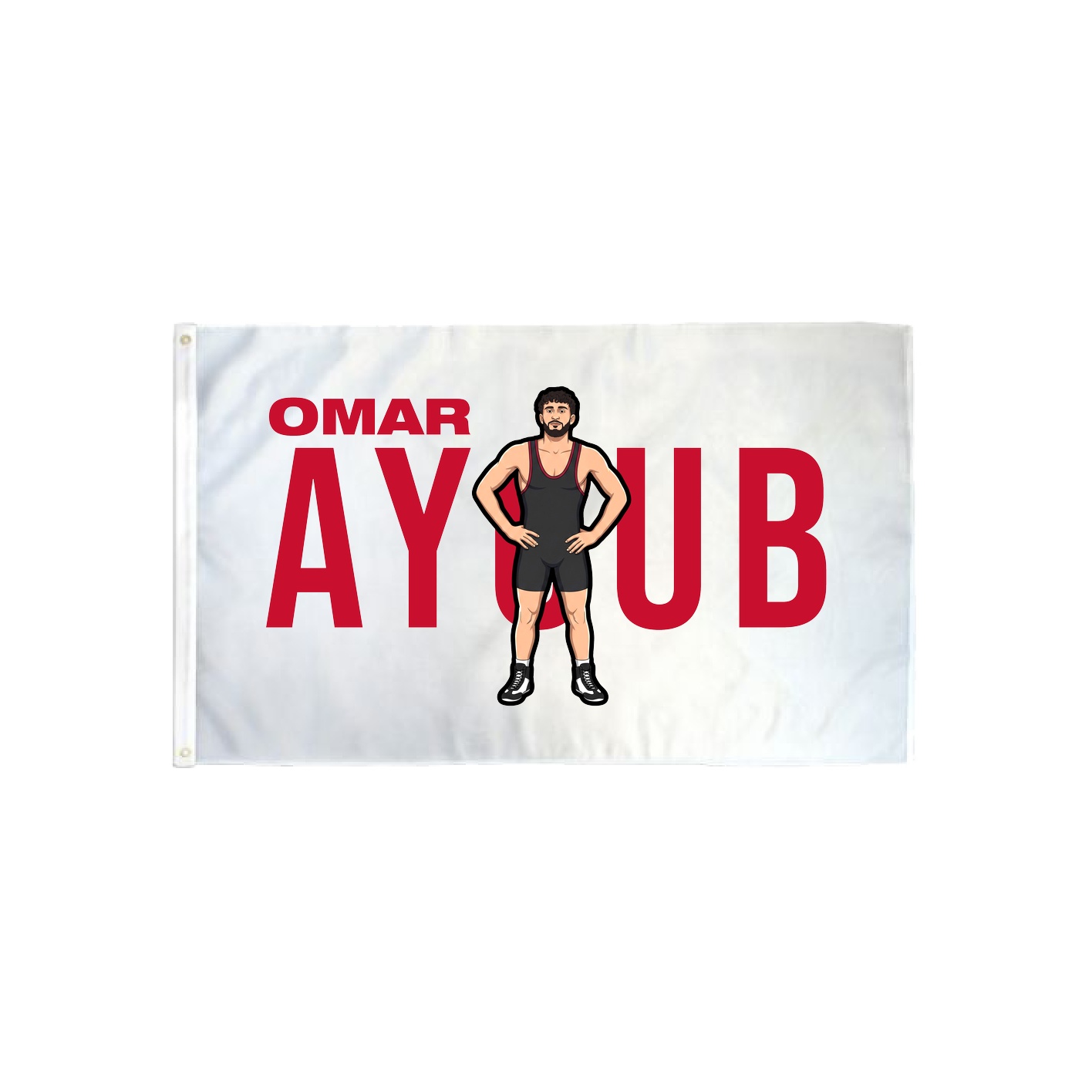 3x5 Flag — Player Name in Classic