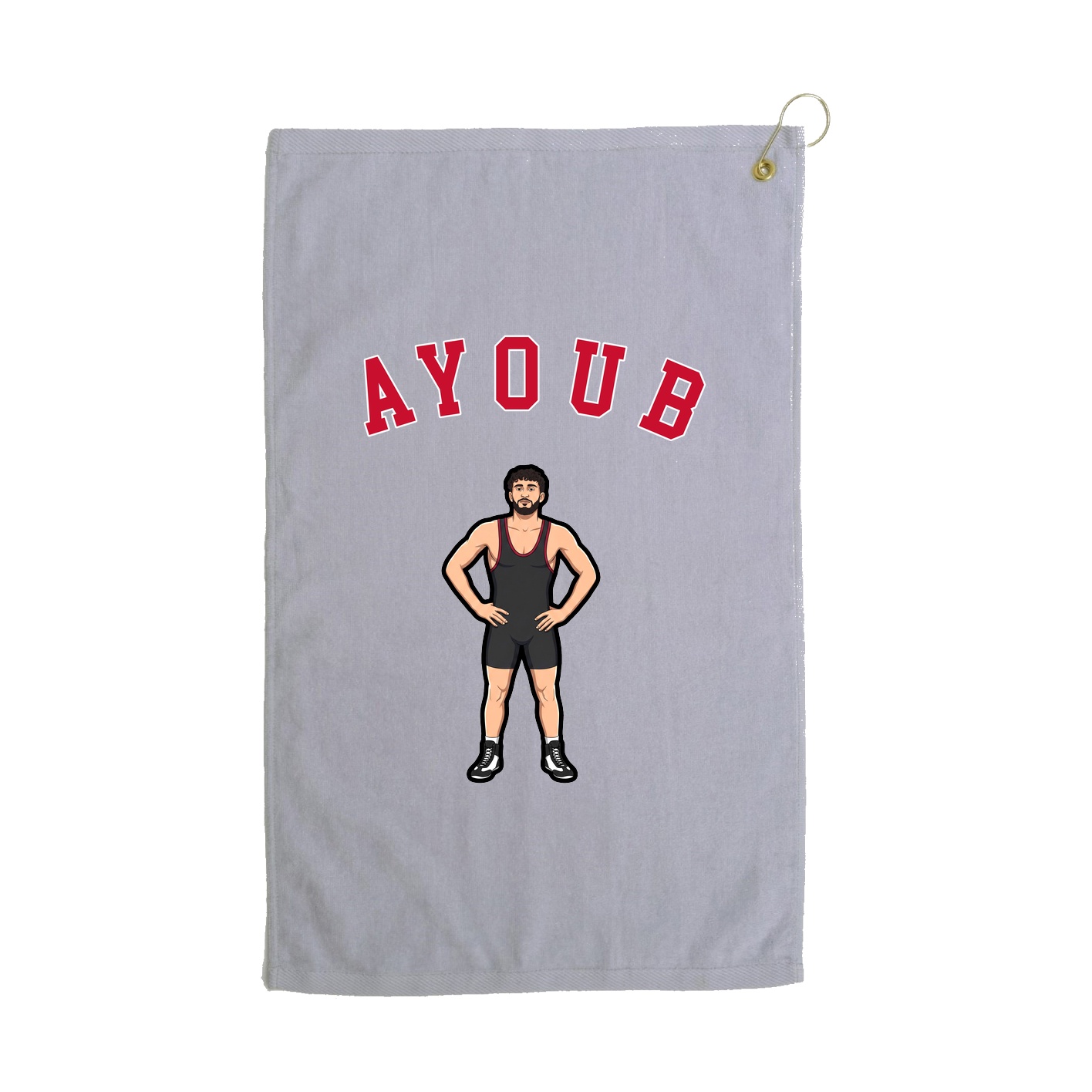 Golf Towel — Shirsey Arch in Grey