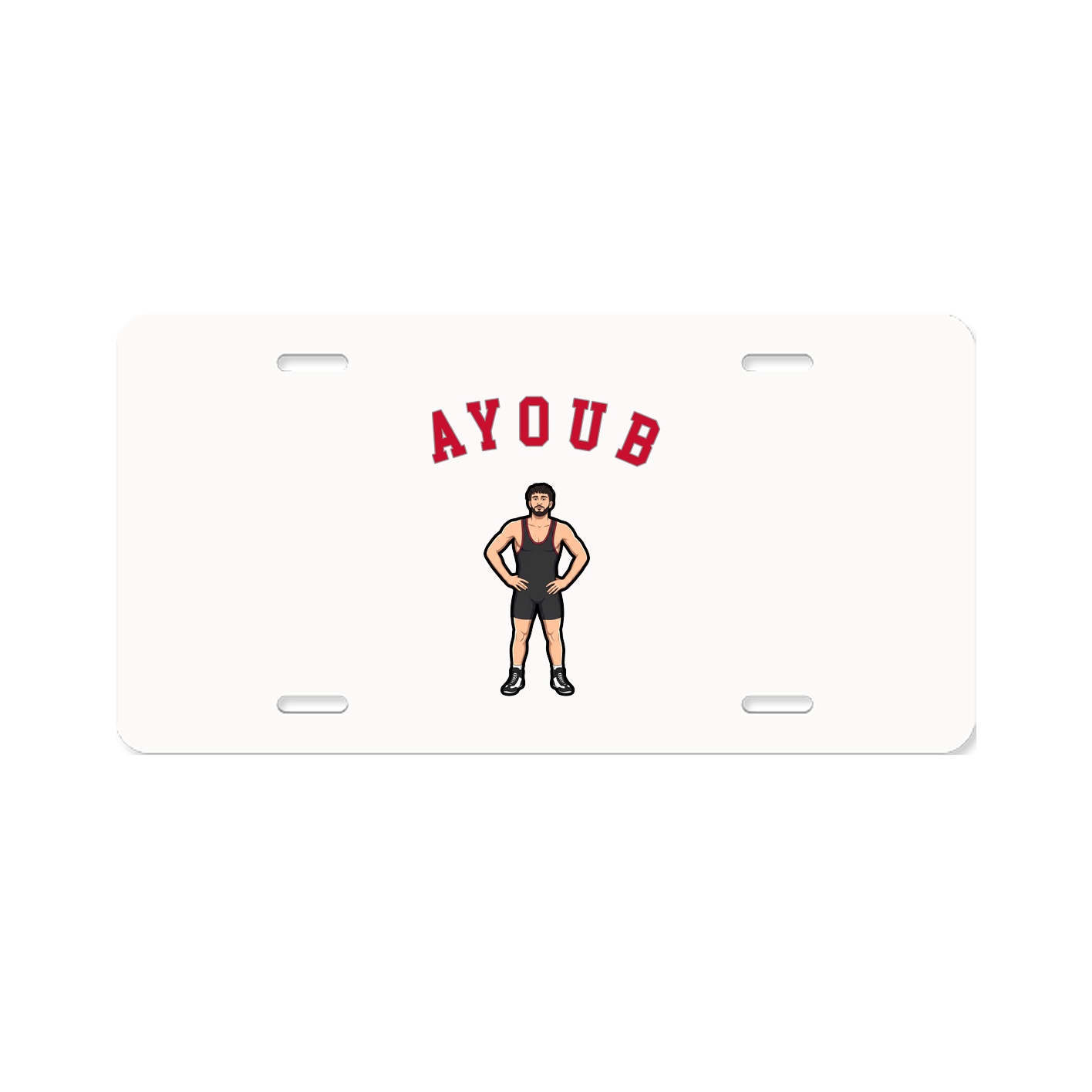 License Plate — Shirsey Arch in Classic