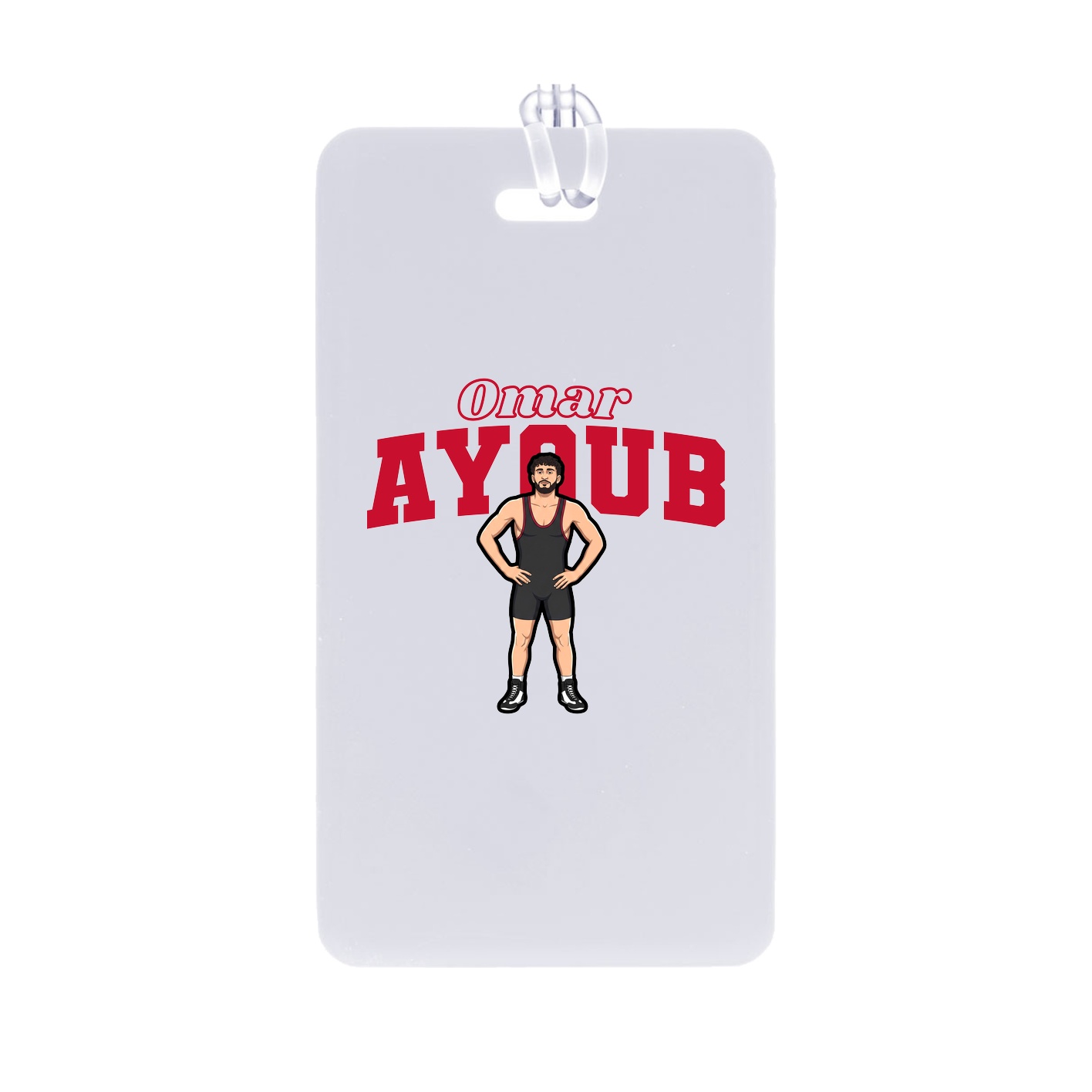 Bag Tag — Name Arch in Classic