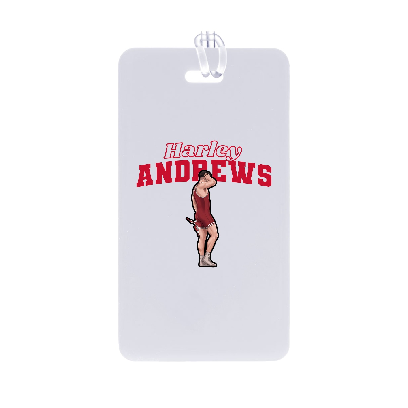 Bag Tag — Name Arch in Classic